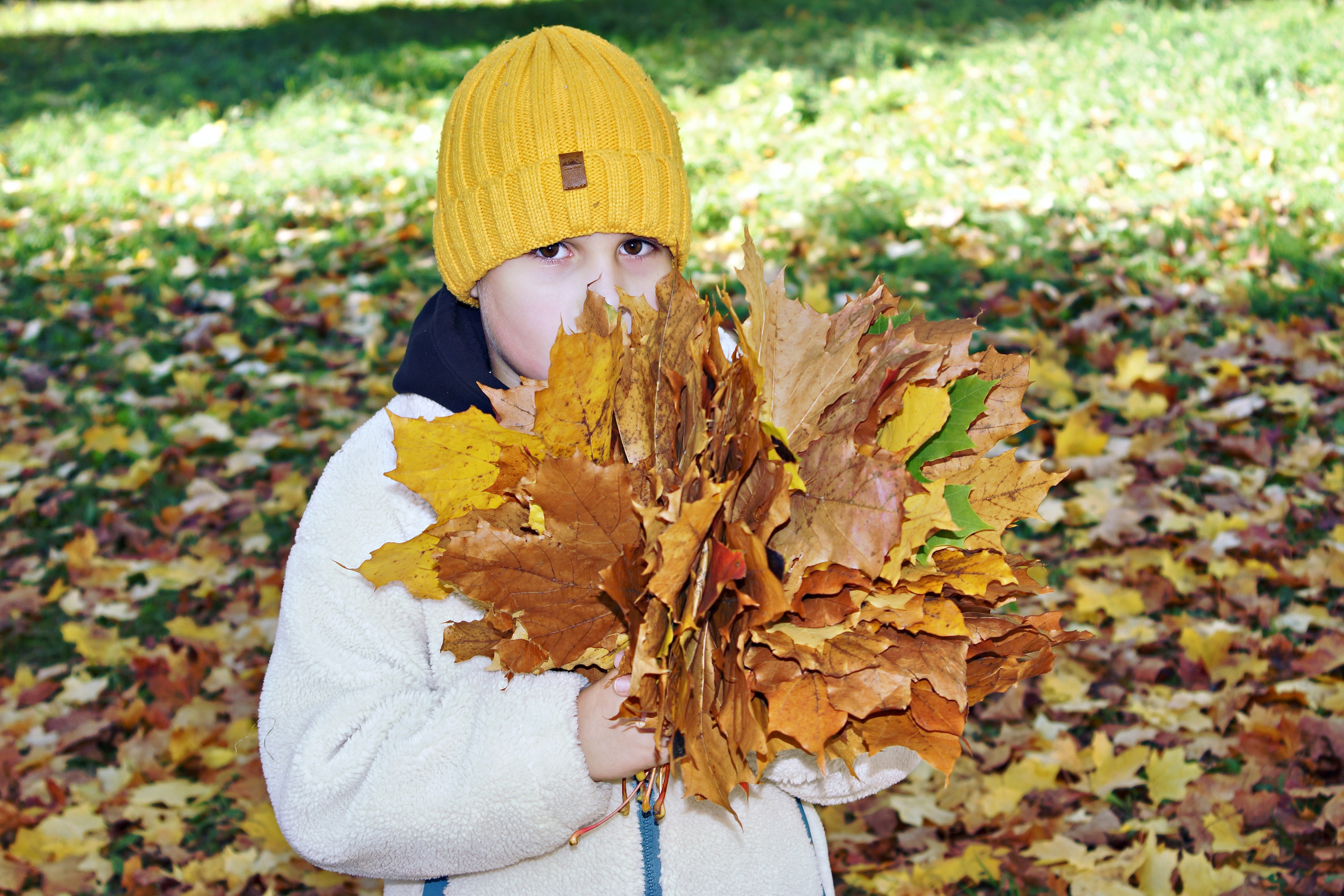Осенняя фотосессия в детском саду г. Йошкар-Ола