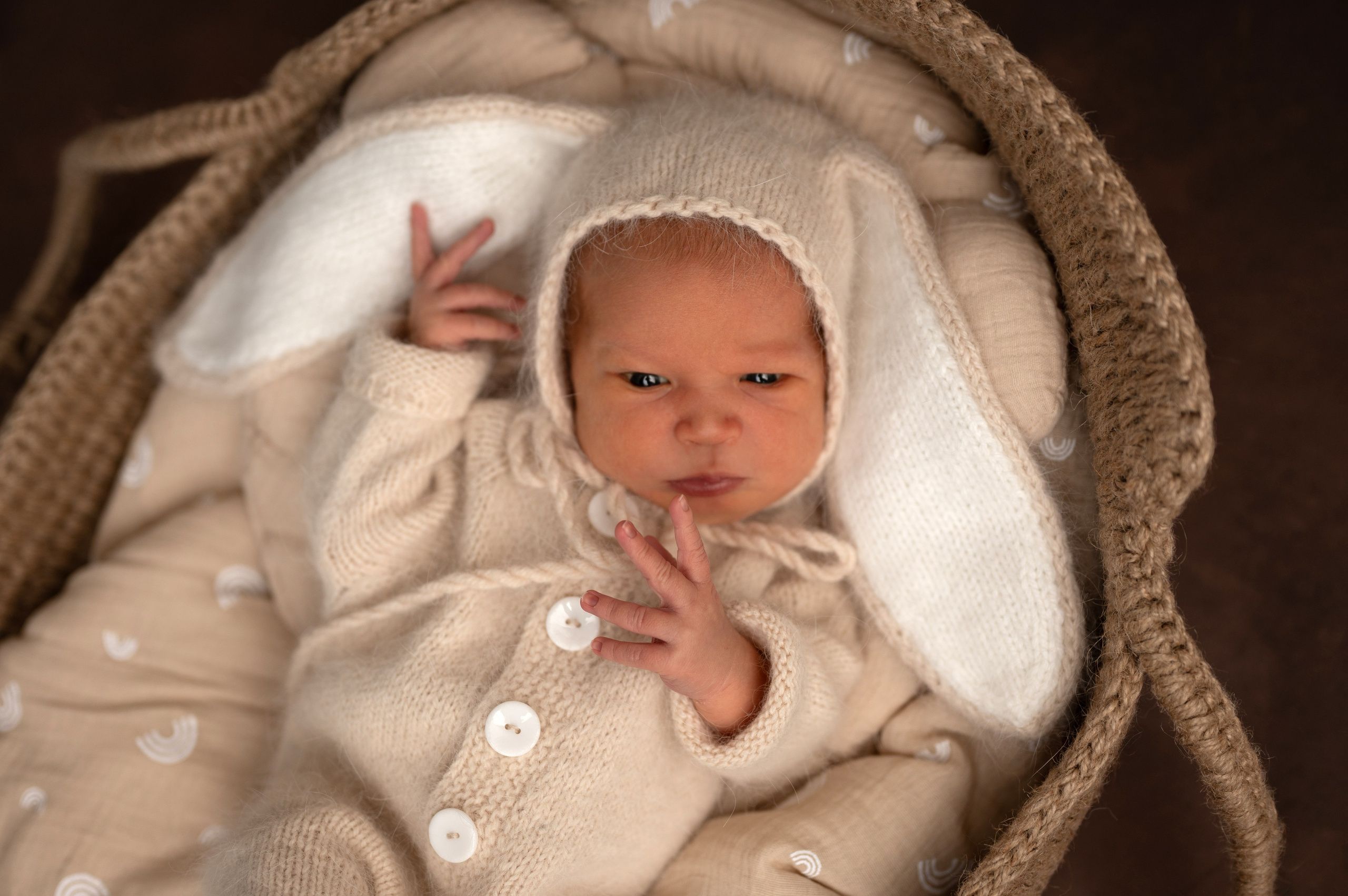 Максим 8 дней. Фотограф новорождённых Ольга Ушакова Москва