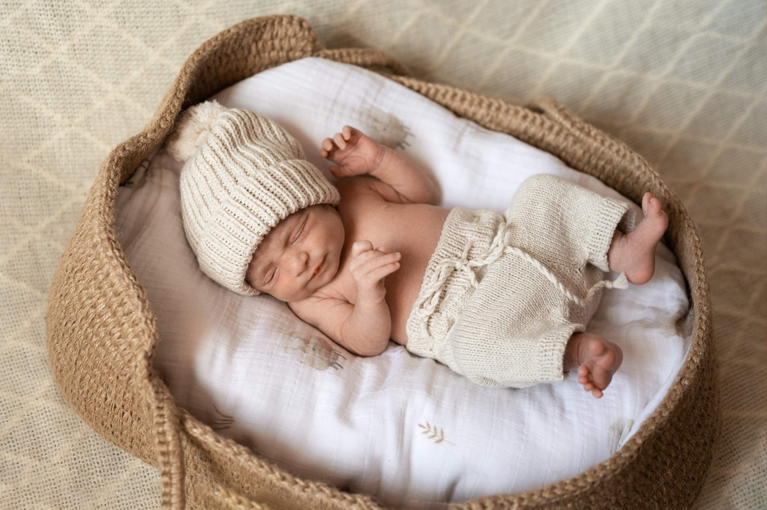 Натуральный ньюборн. Фотограф новорождённых Ольга Ушакова Москва