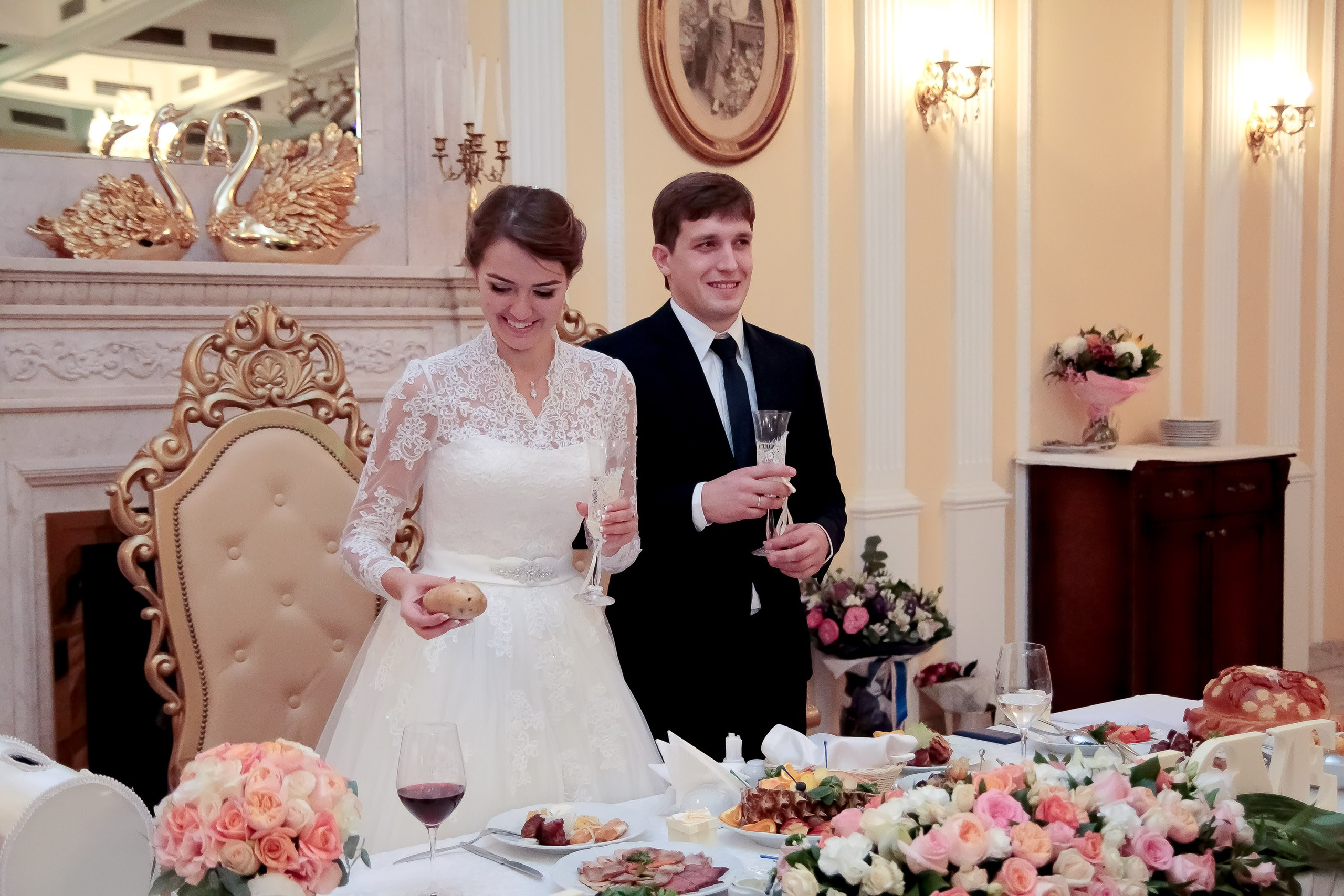 Банкет/Banquet. Максим Матвийченко и Виктория Басова профессионалы своего дела