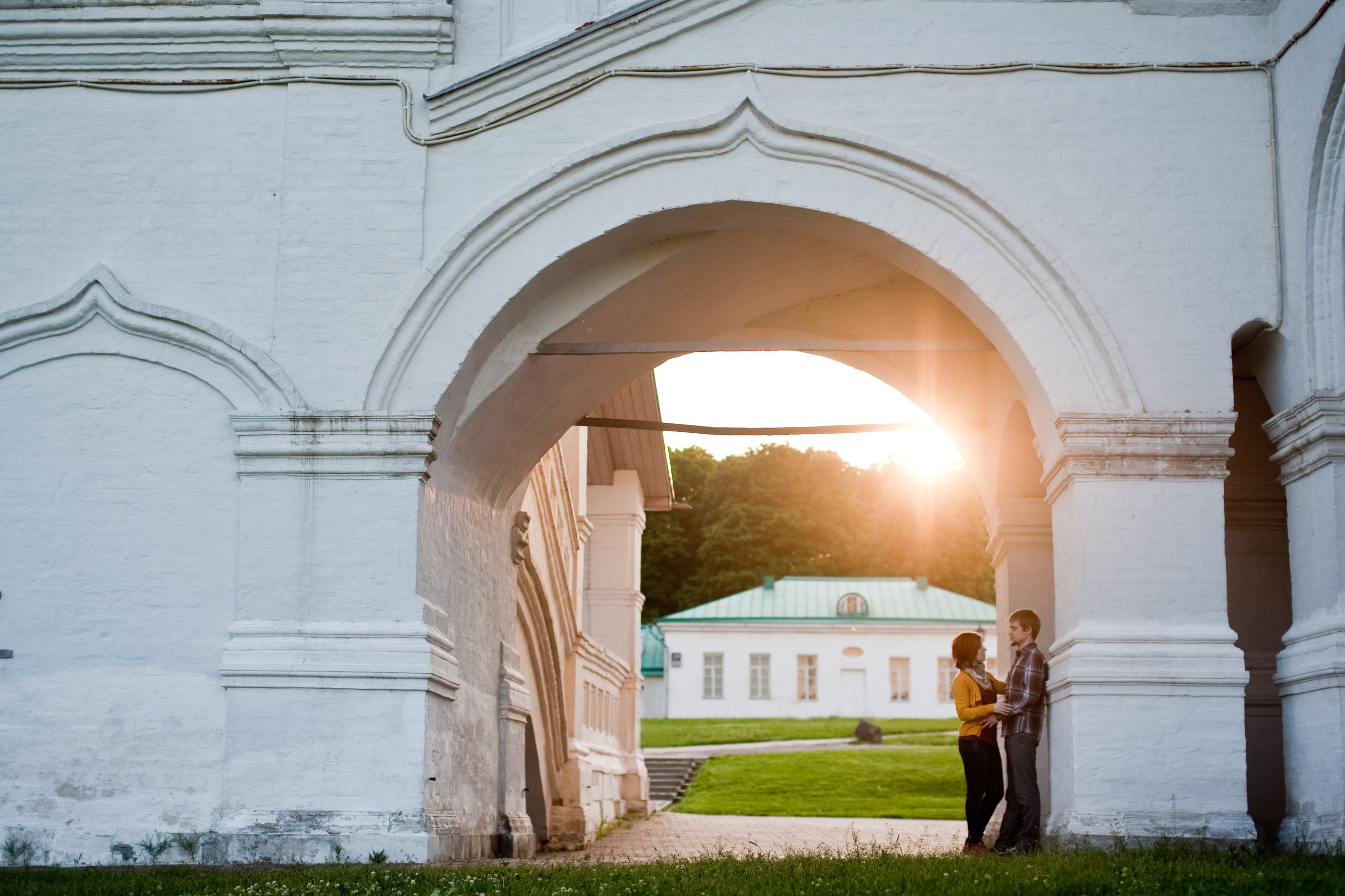 Мария и Александр. Прогулка, Москва. Семейный фотограф Анна Дубовская