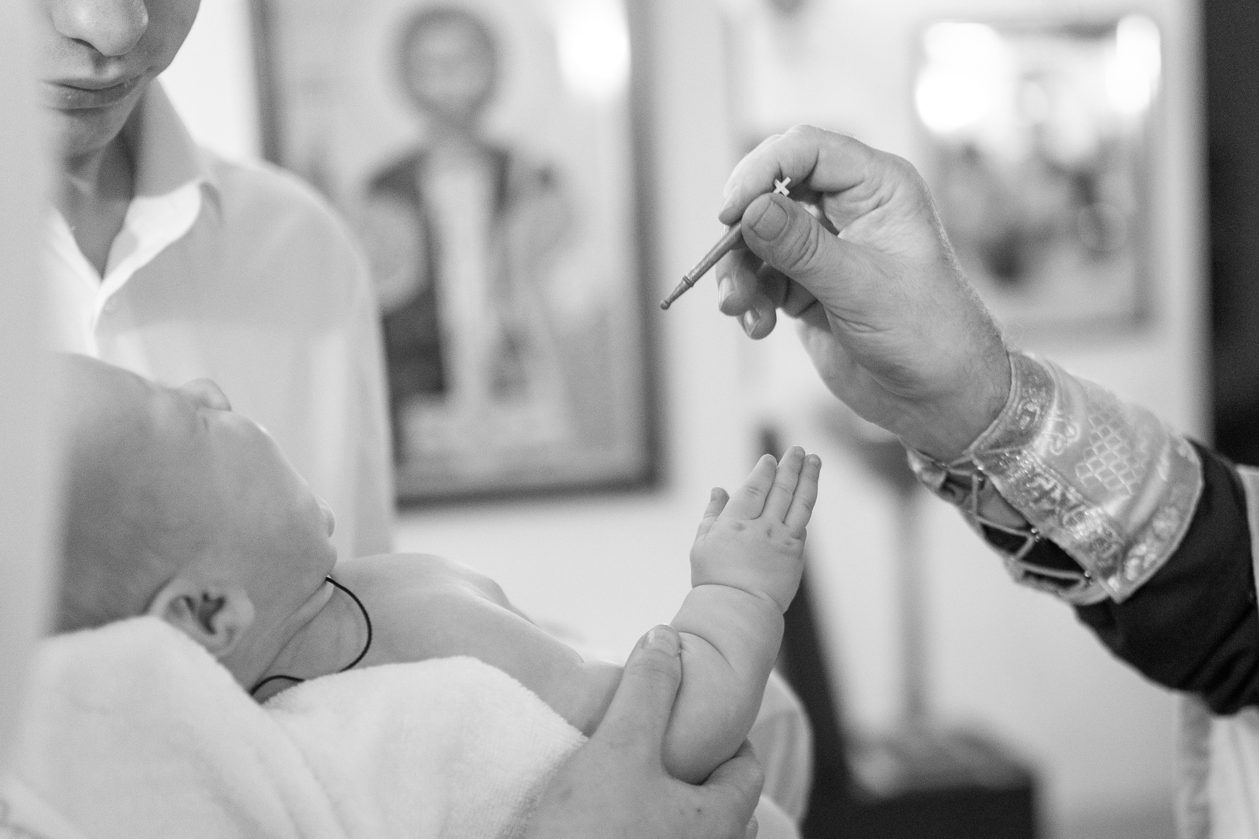 Таинство крещения. Фотограф Комаров Сергей