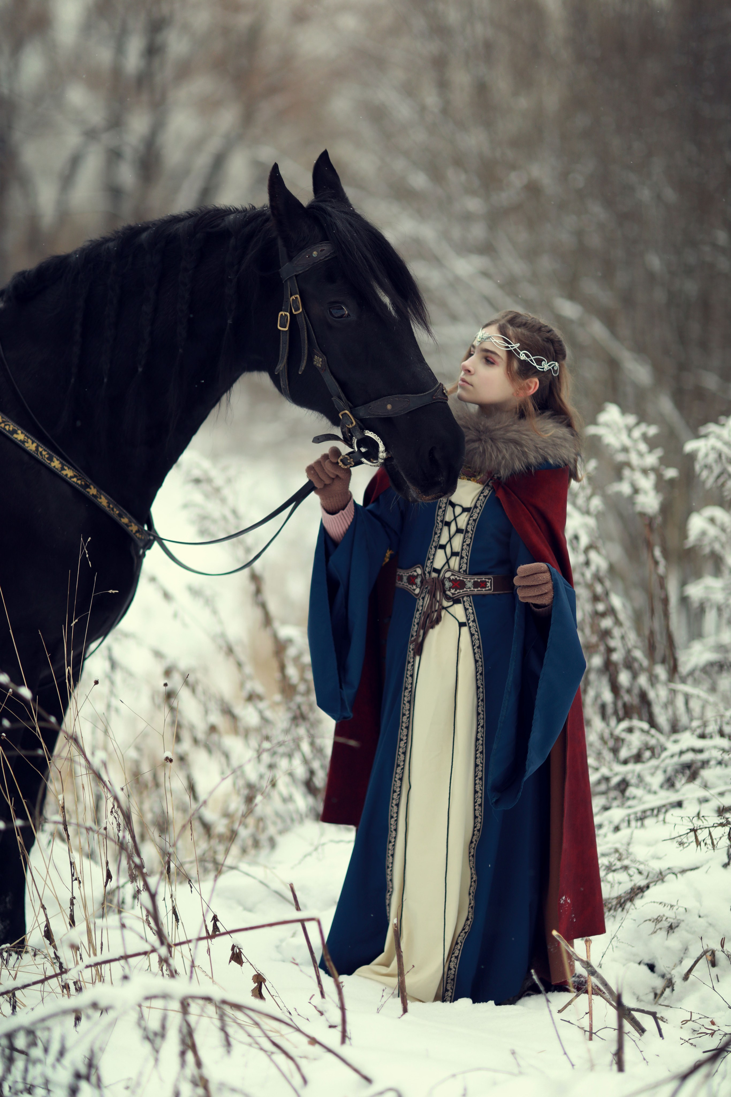 Детская фотосессия от 3х до 12 лет. Фотосессия с лошадьми