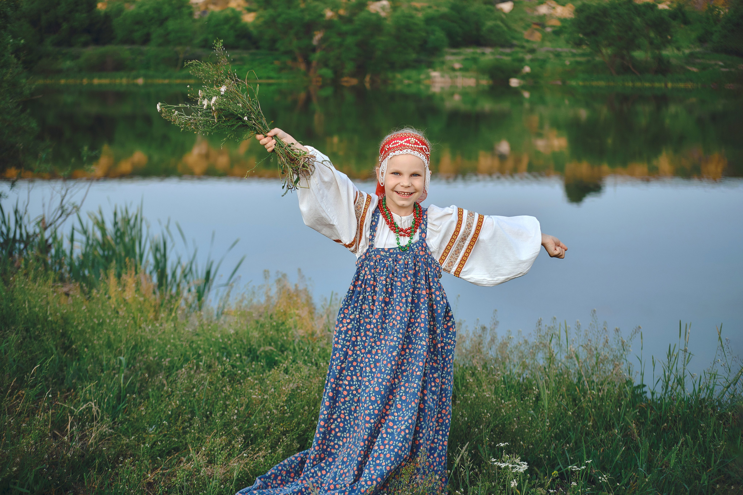 Народный костюм. Семейный и женский фотограф в Новомосковске и Узловой Михеева Татьяна
