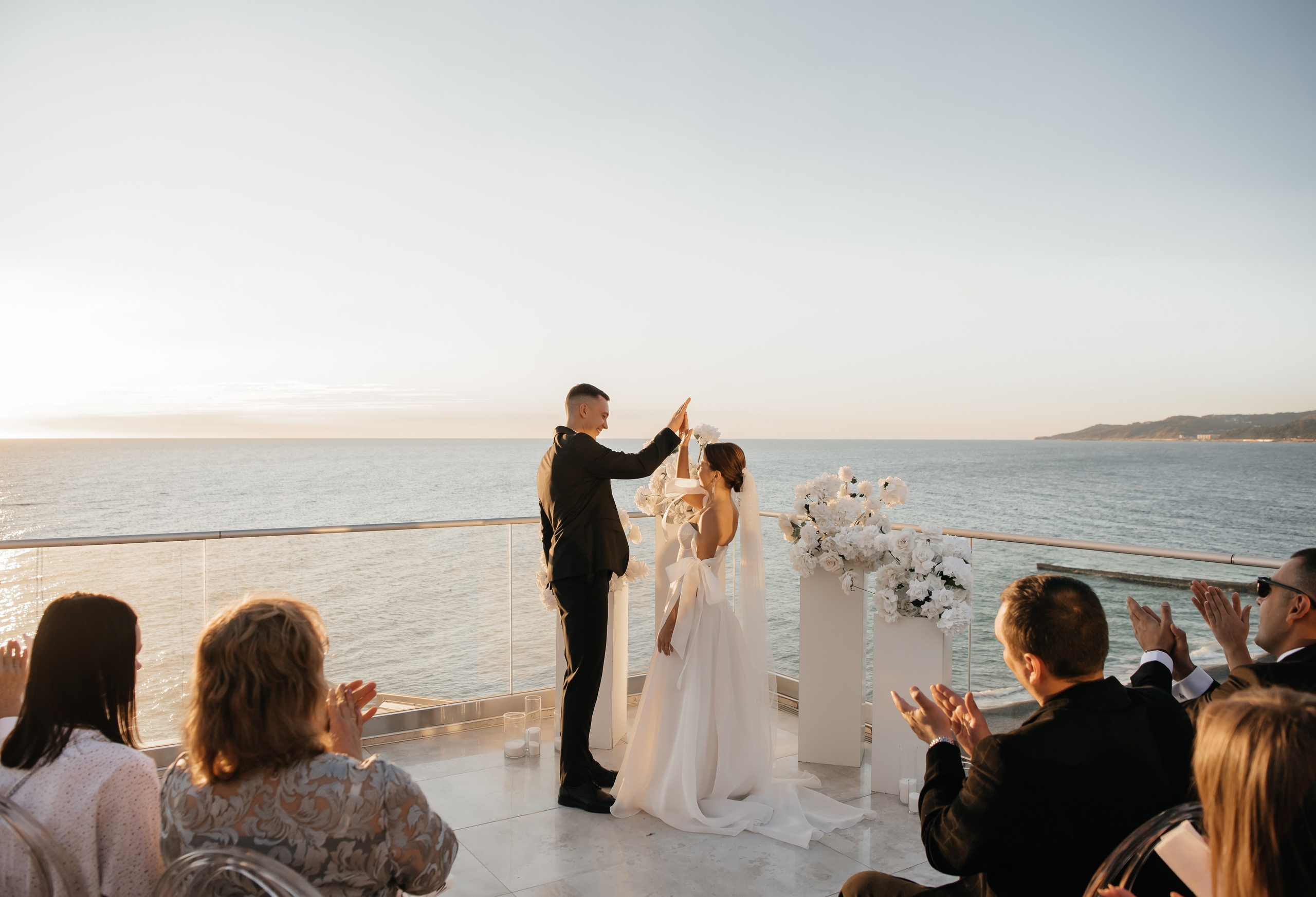 Камерная свадьба, свадьба на море, фотограф Сочи. Фотограф Сочи Евгений Соколов