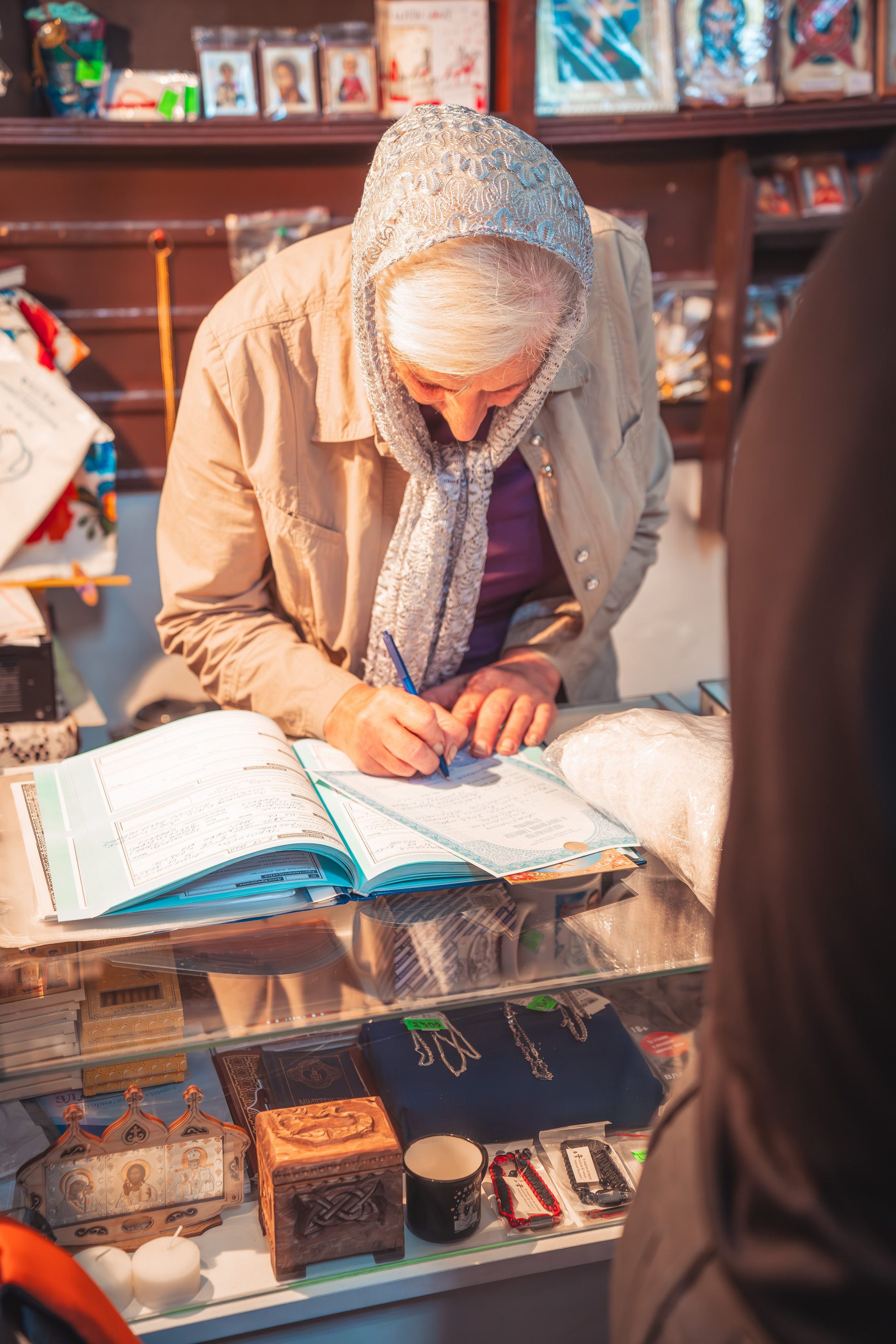 Крещение Анастасии в храме Михаила Тверского. Фотограф Евгений Егоров