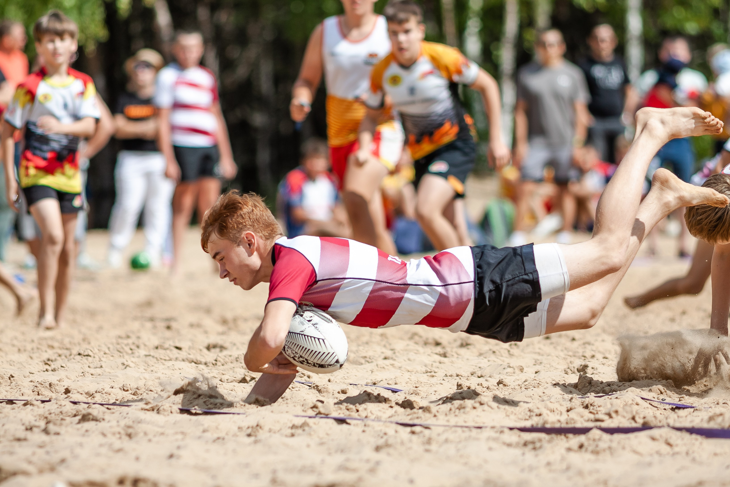 «Кубок «Молота» по пляжному Регби. Фотография