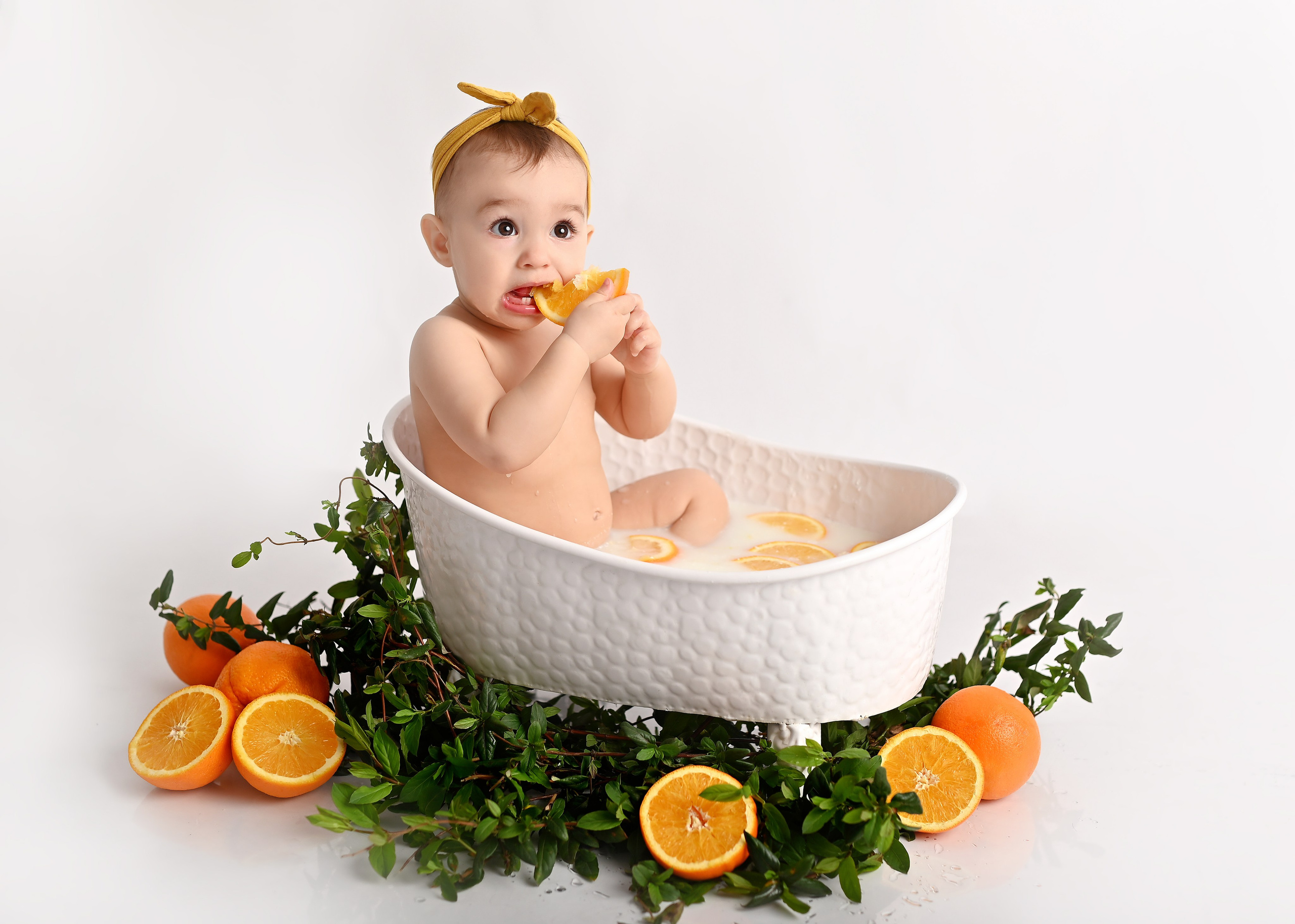 Годики. Фотограф новорождённых малышей в Краснодаре Татьяна Нагорная