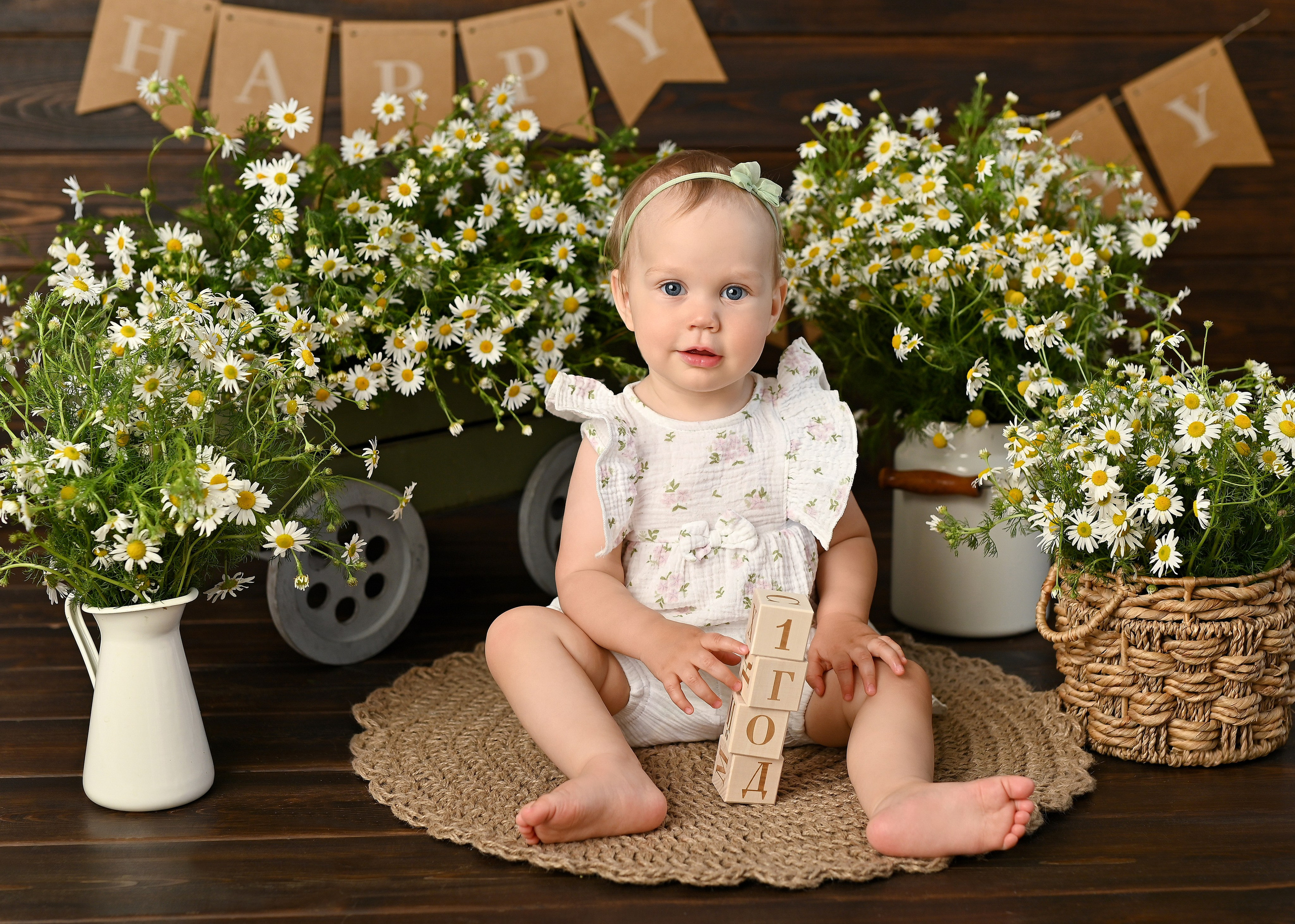 Годики. Фотограф новорождённых малышей в Краснодаре Татьяна Нагорная