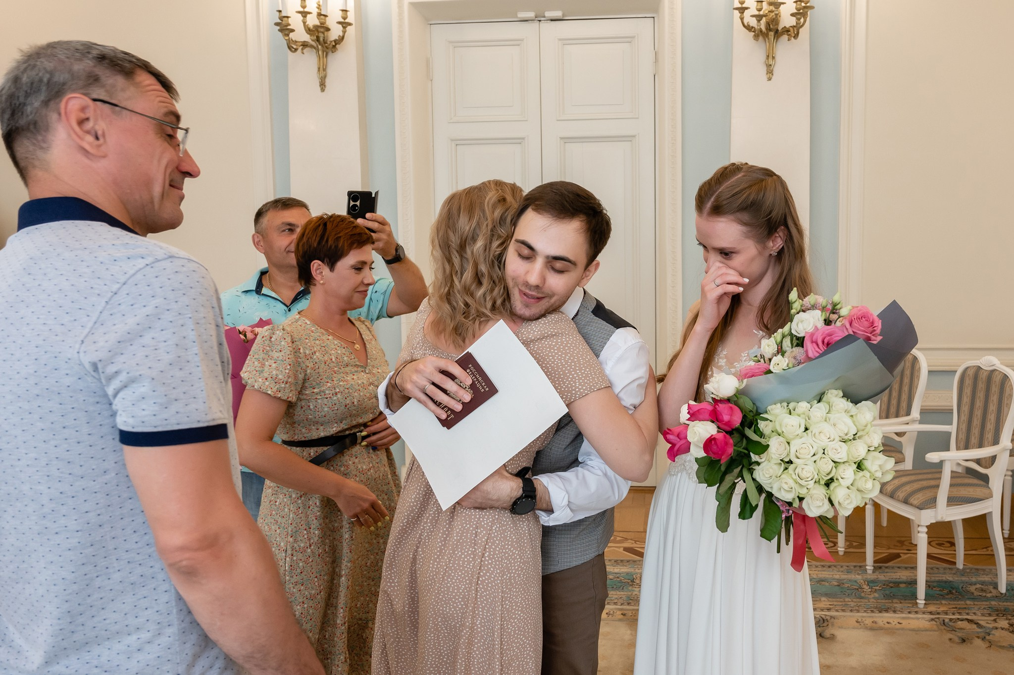 Зеркальный дворик. Свадебный и семейный фотограф из Санкт-Петербурга Климов Анатолий