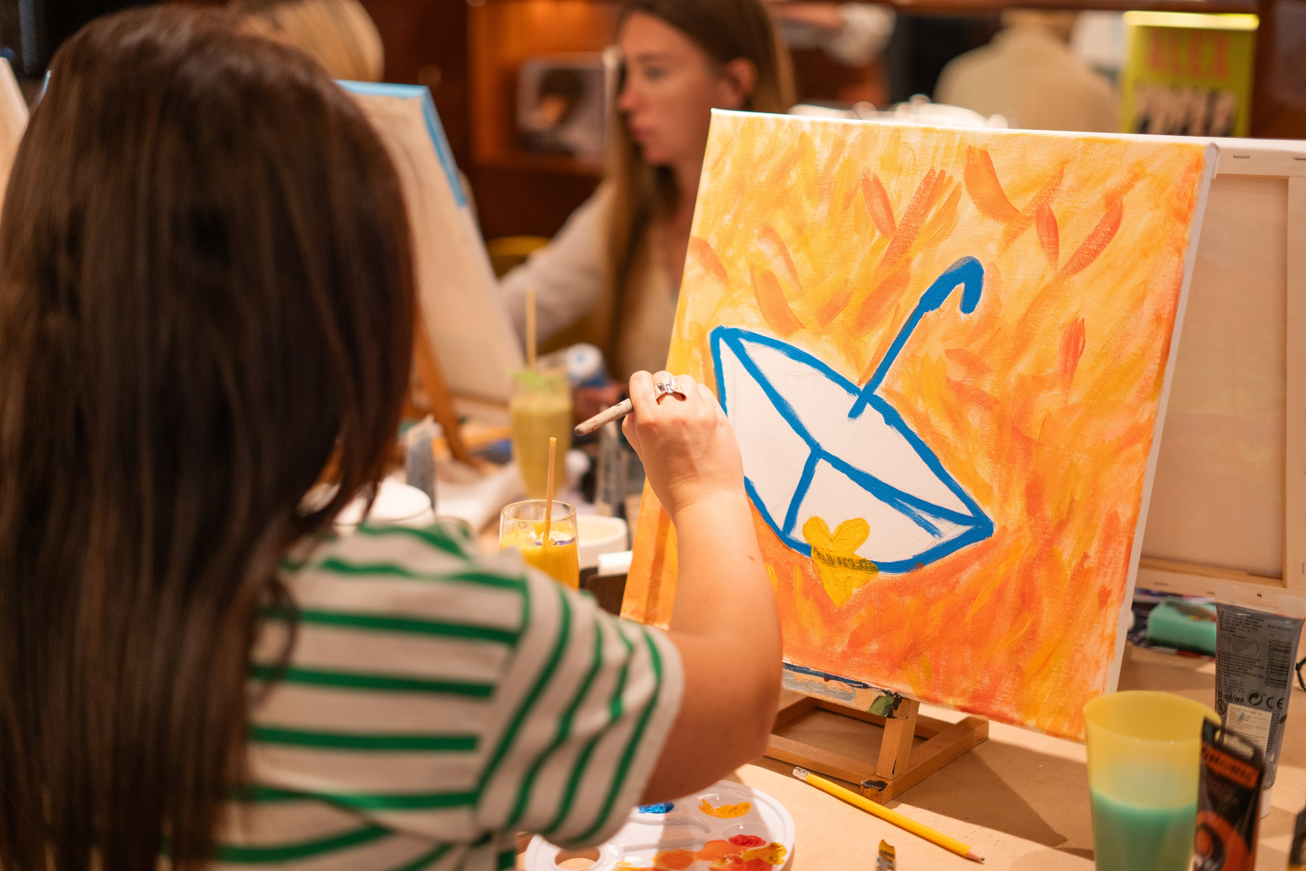 Корпоратив Teach Me Art 3. Портретный фотограф в Москве и Санкт-Петербурге Арина Чех