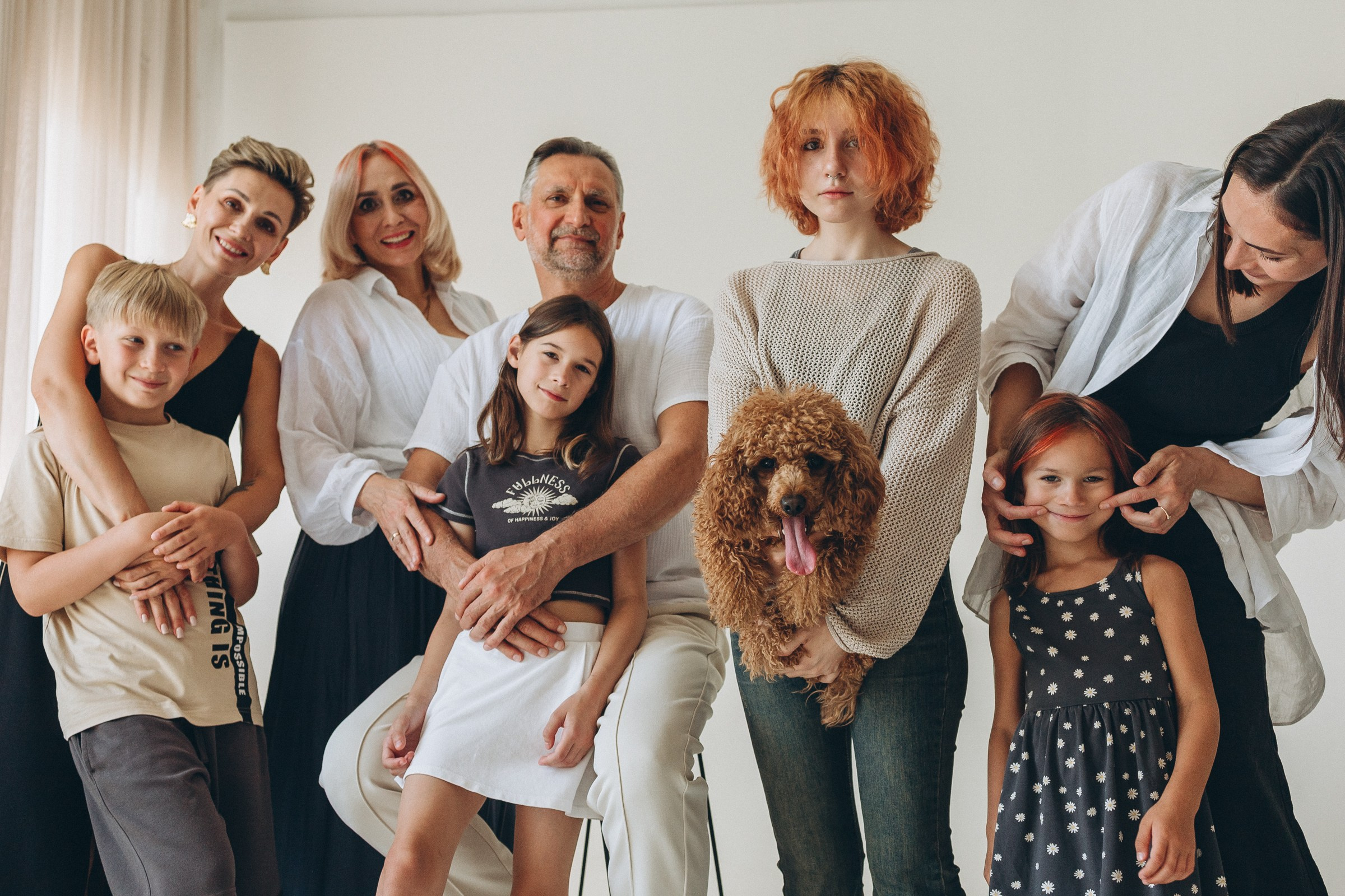 Большая семья. Семейный фотограф в Волгодонске Краченцева Анна