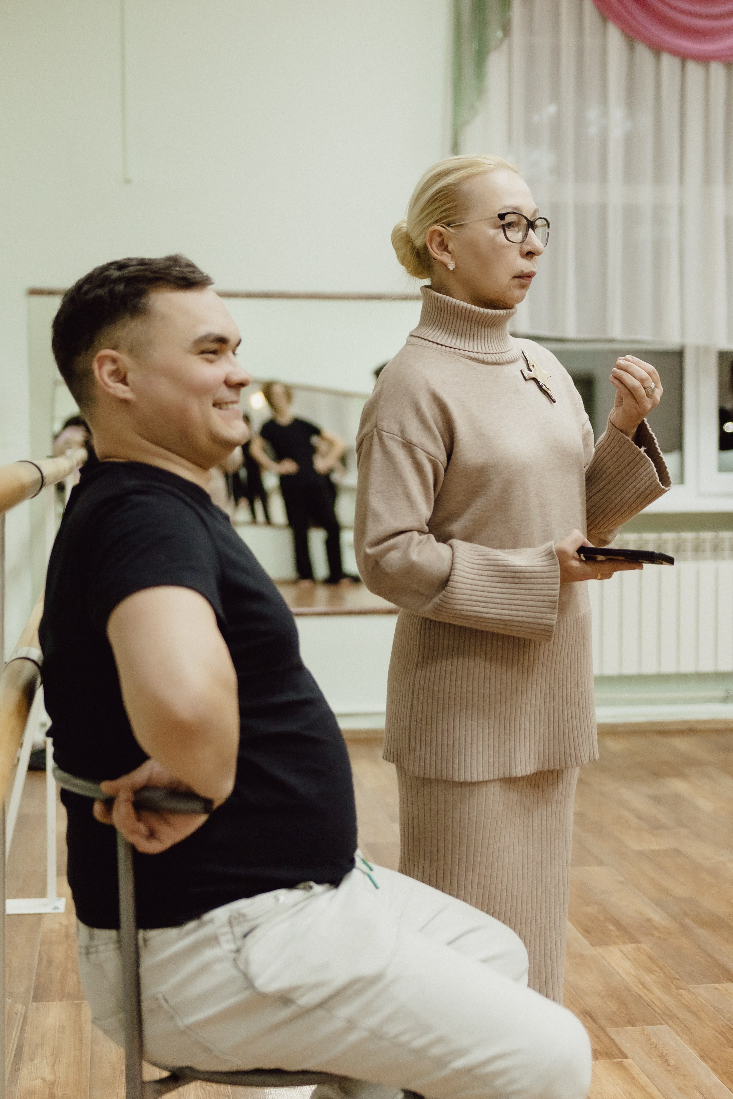Мастер-класс от Дмитрия Бажукова для шоу-балет ГРАНД. Фотограф в Кирове и Кирово-Чепецке Валерия Шиляева