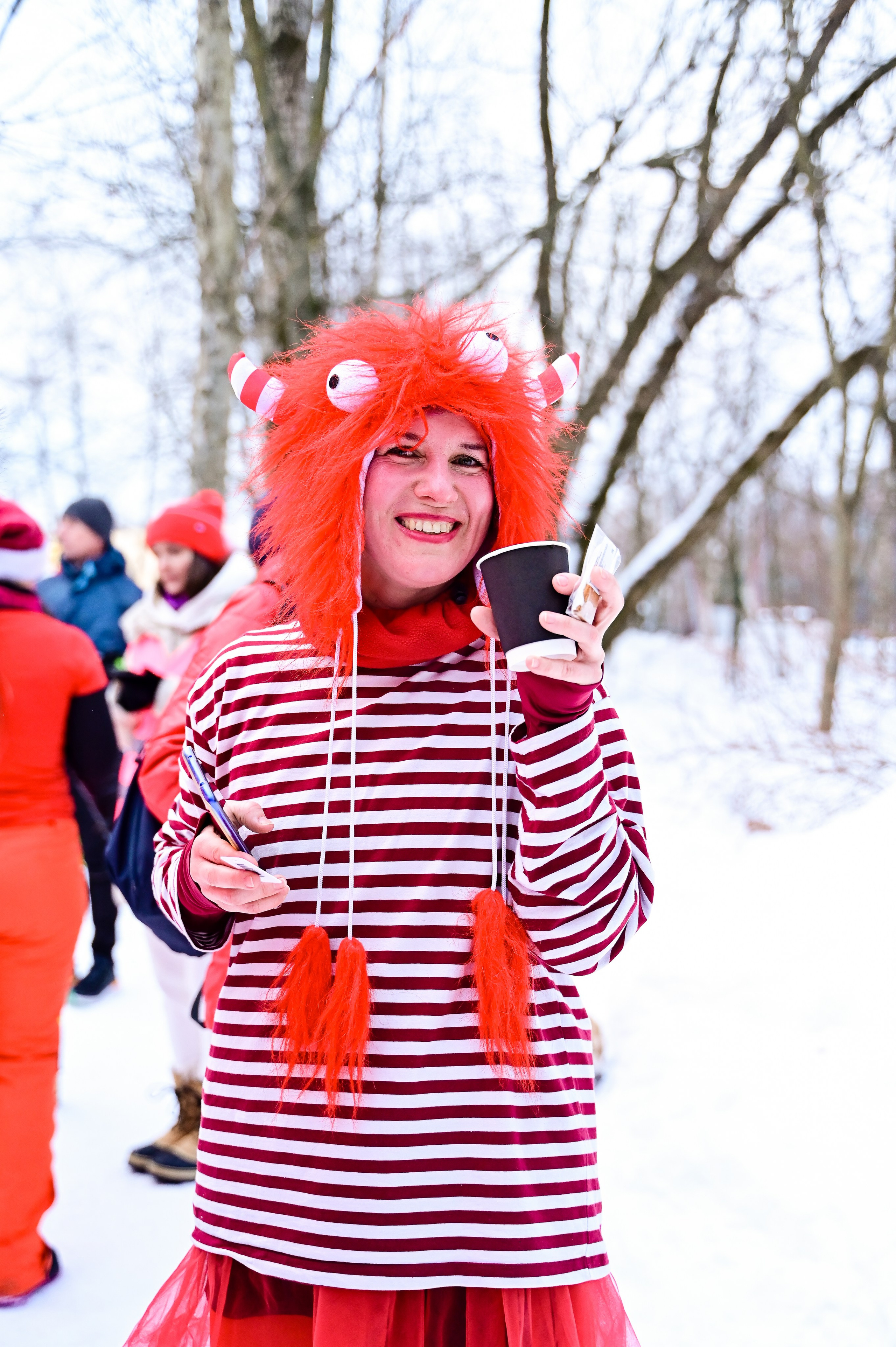 Sat9am5km x GRI (Кузьминки 03.02.24). Фотограф | Ирина Гамзинова | Москва