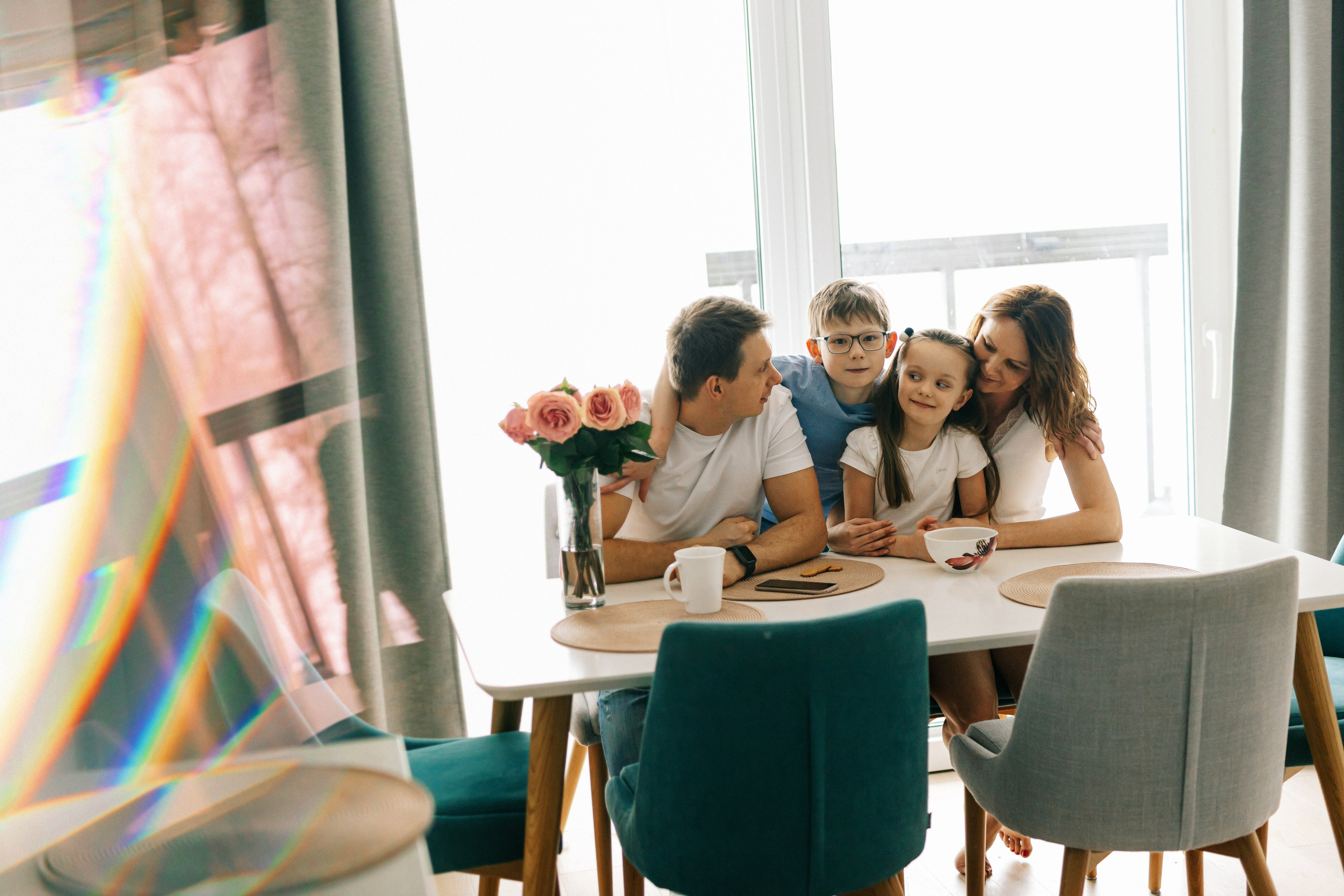 Семейная съёмка дома. Дмитрий Мартьянов семейный фотограф в Санкт-Петербурге
