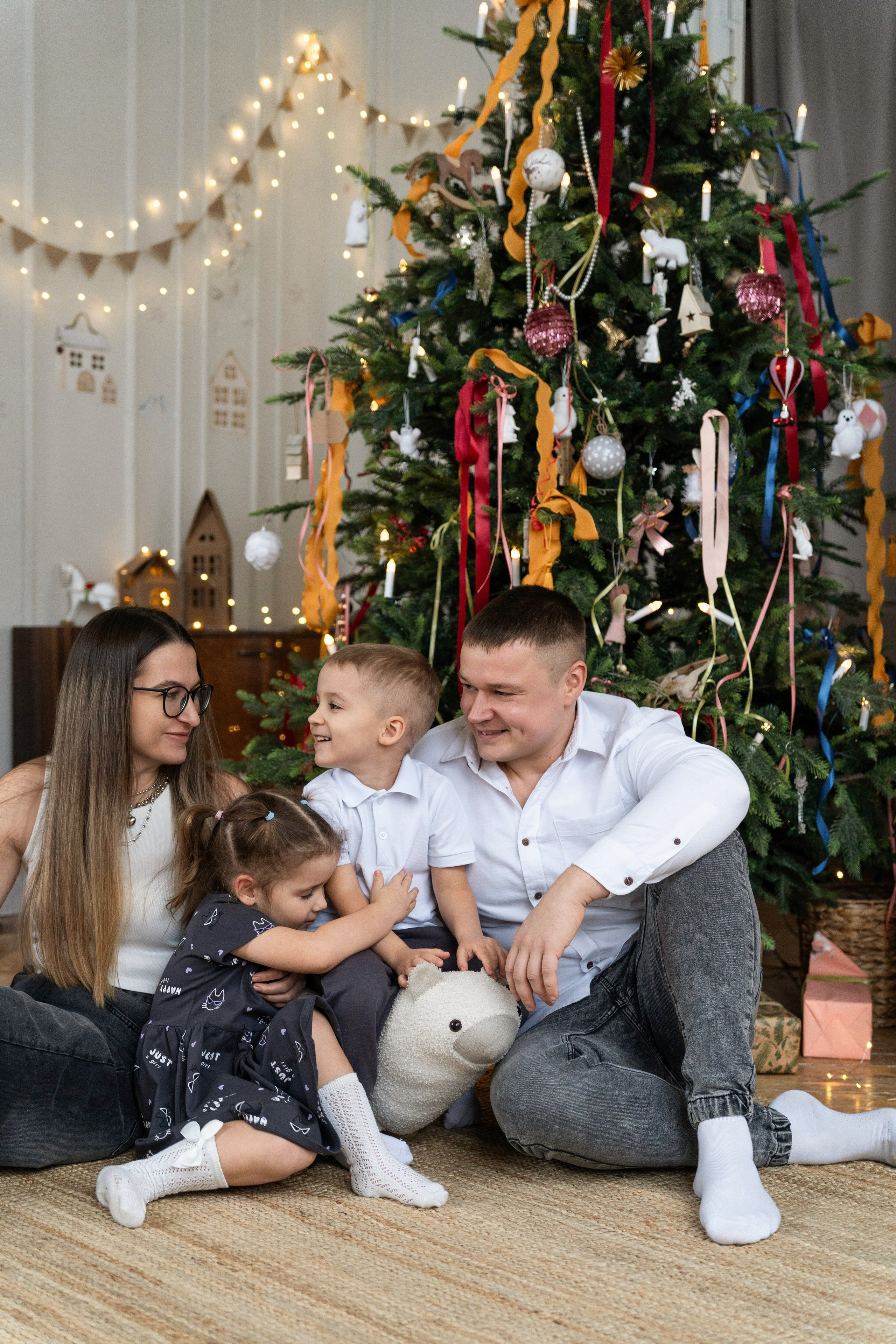 Семейная фотосессия Новогодняя (Карина). Норина Анна, фотограф в Самаре, НЕЙРОфото по всему миру. Создаю кадры которые цепляют за душу