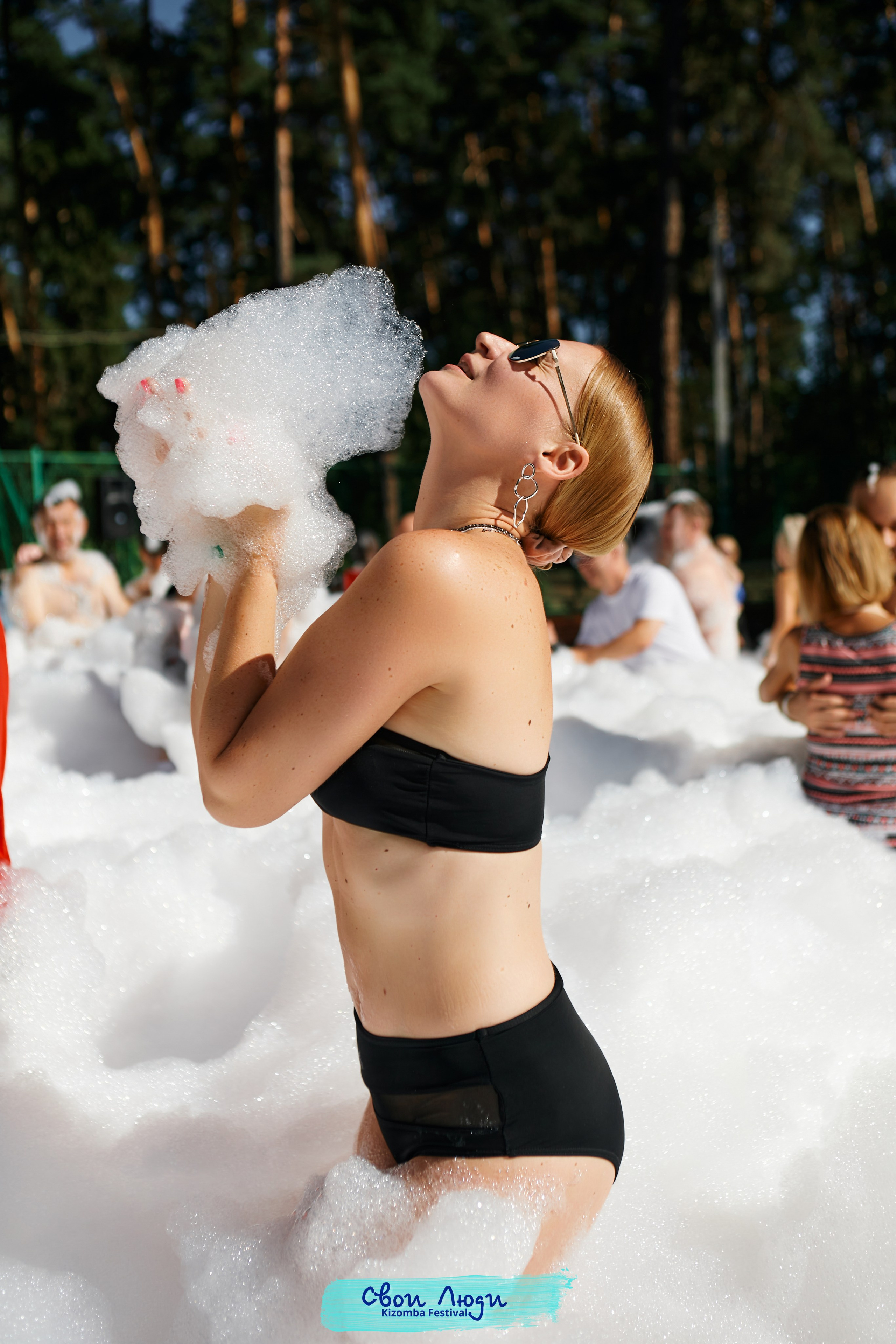 Foam party. Свадебный фотограф
