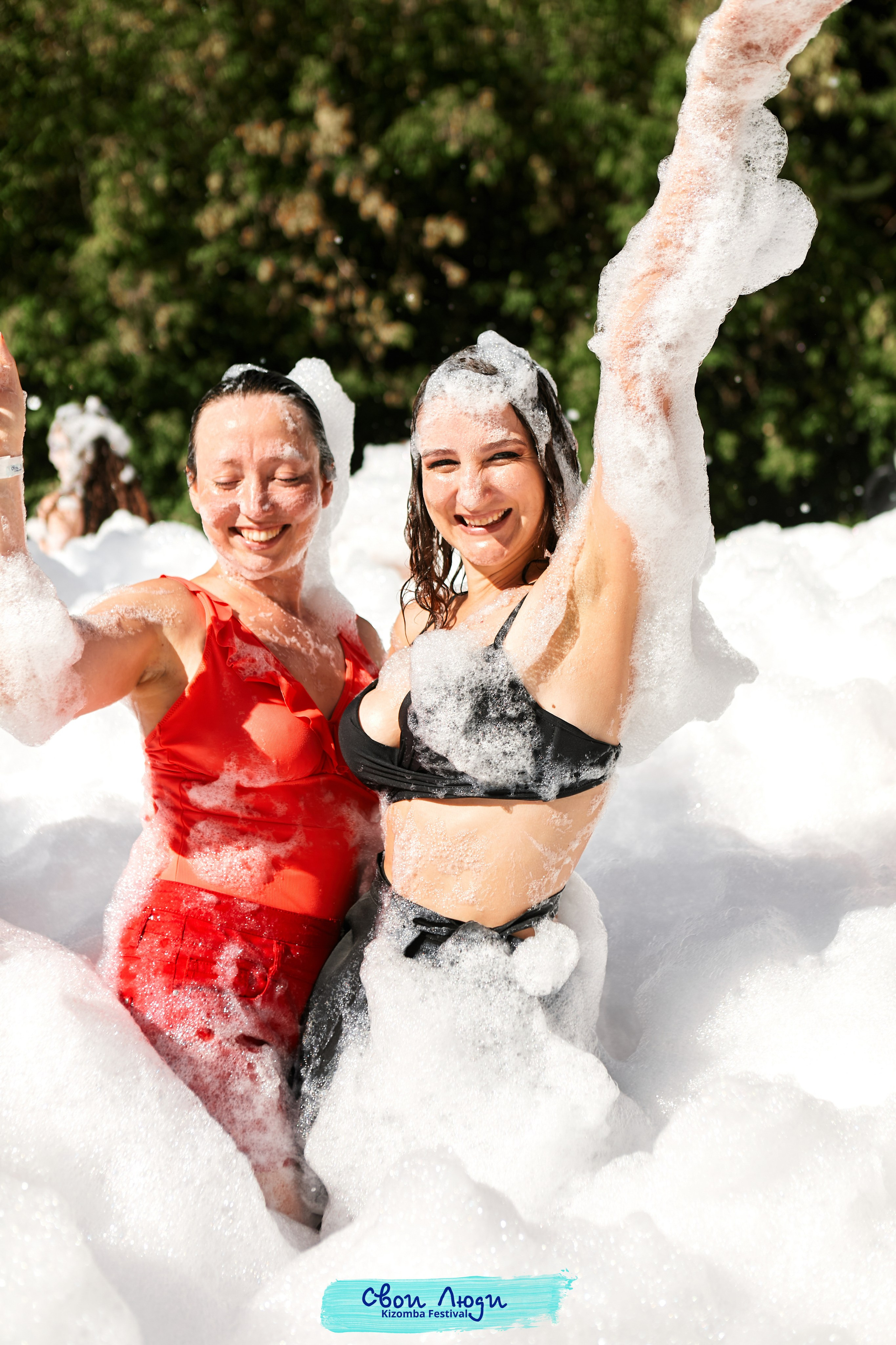 Foam party. Свадебный фотограф