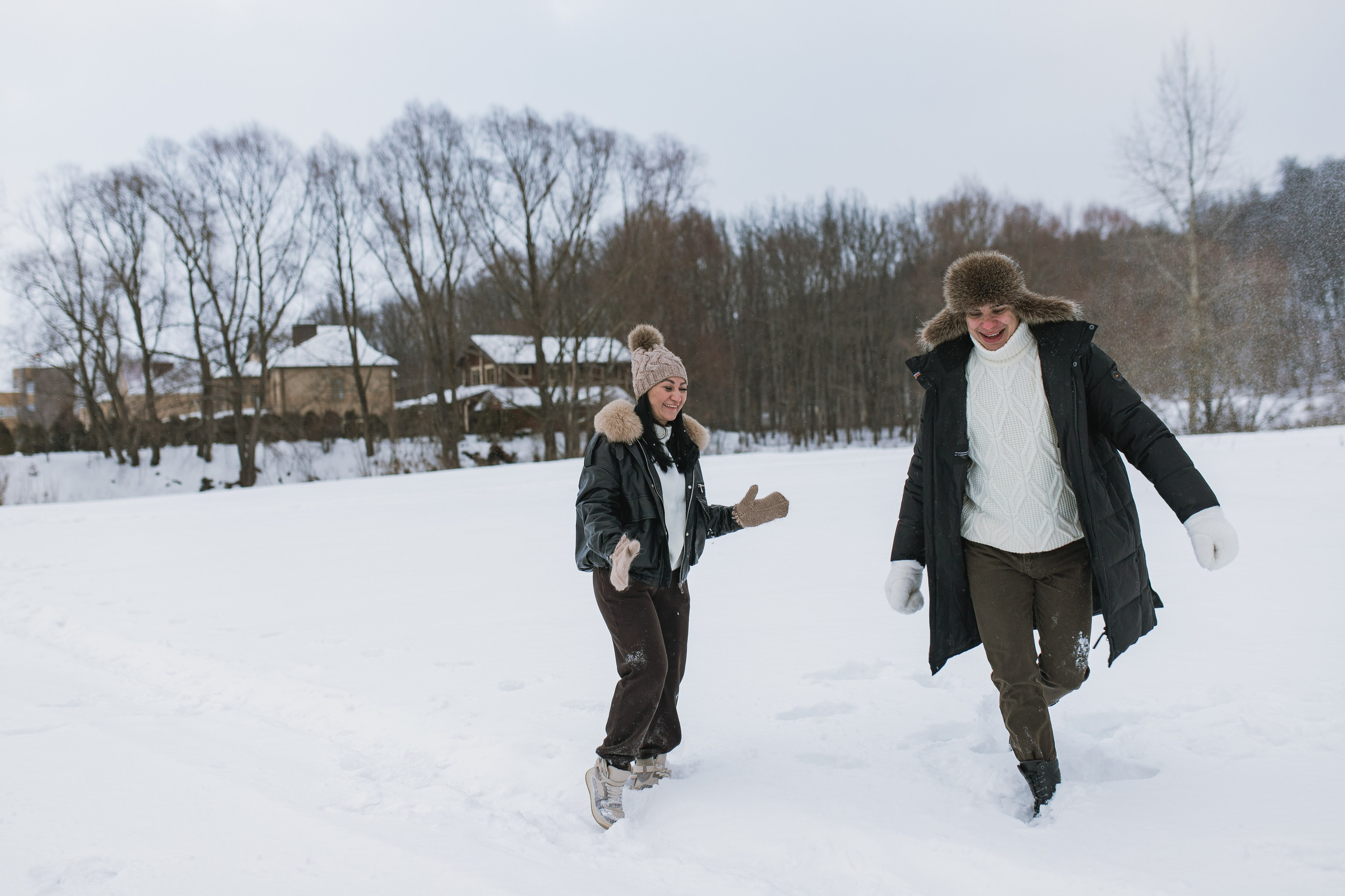 Снежные объятия