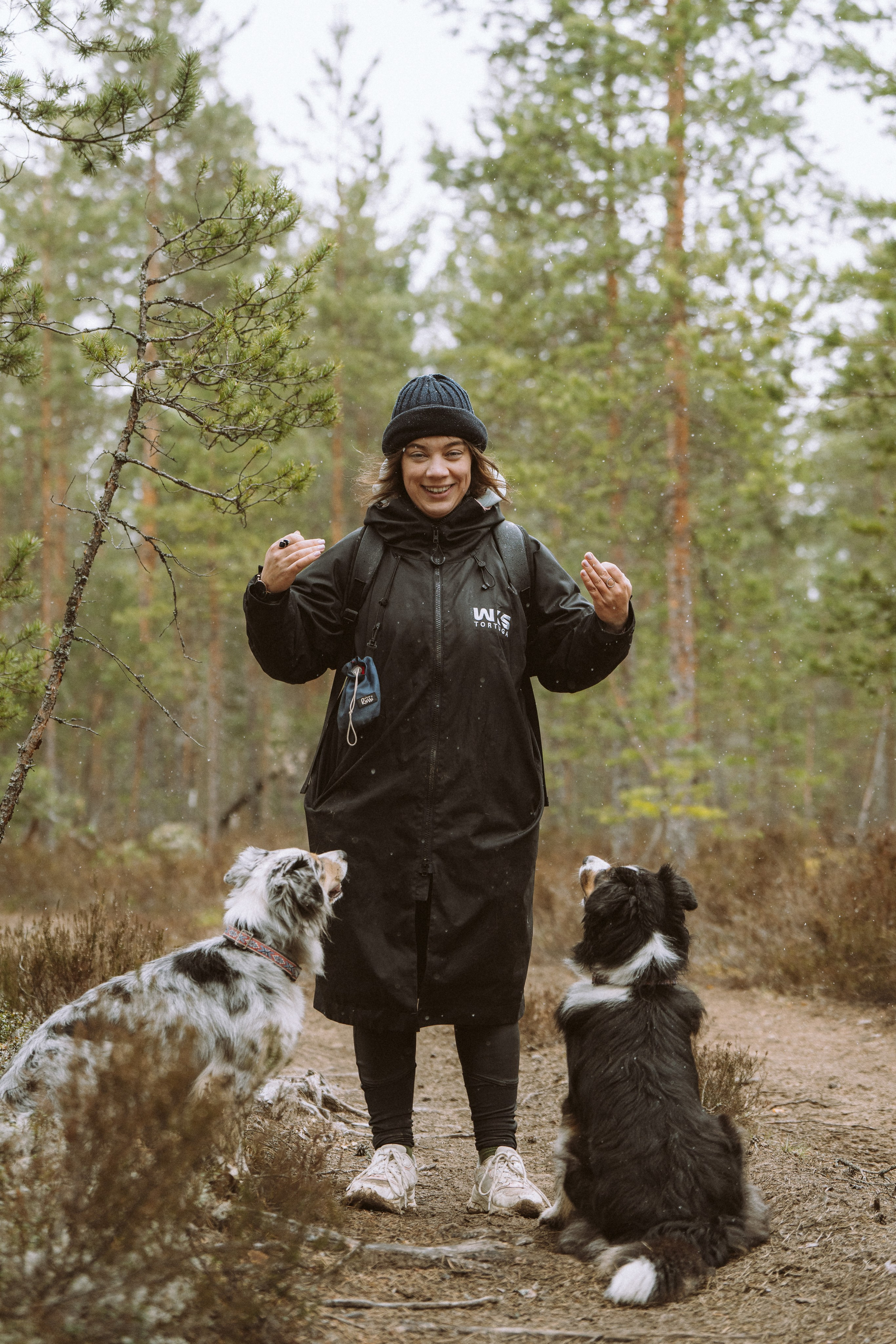 Дог трекинг к финскому хутору. Фотограф анималист в Спб недорого Олеся Майорова