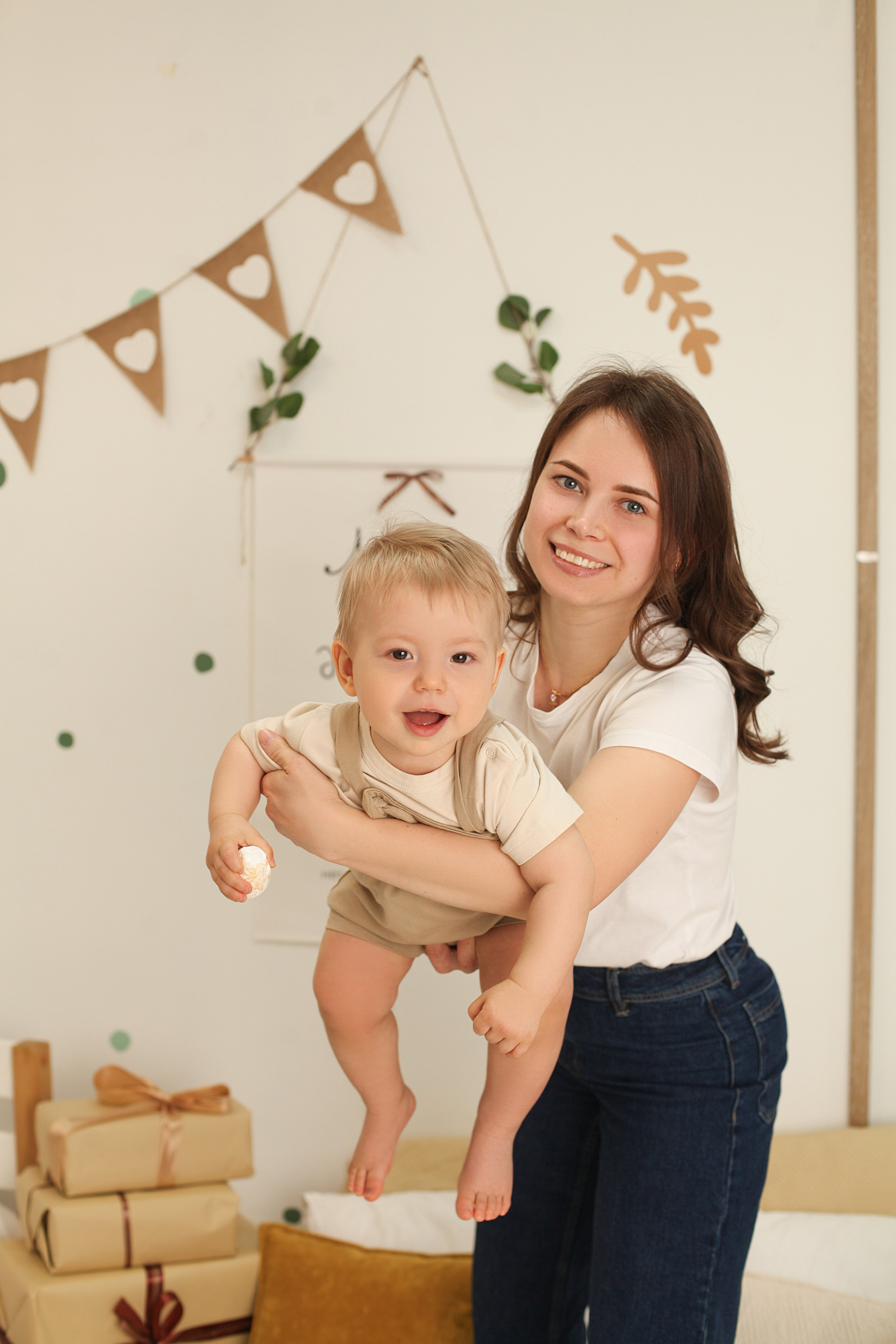 Годовасие. Фотограф Новорождённых и детский фотограф в Санкт-Петербурге