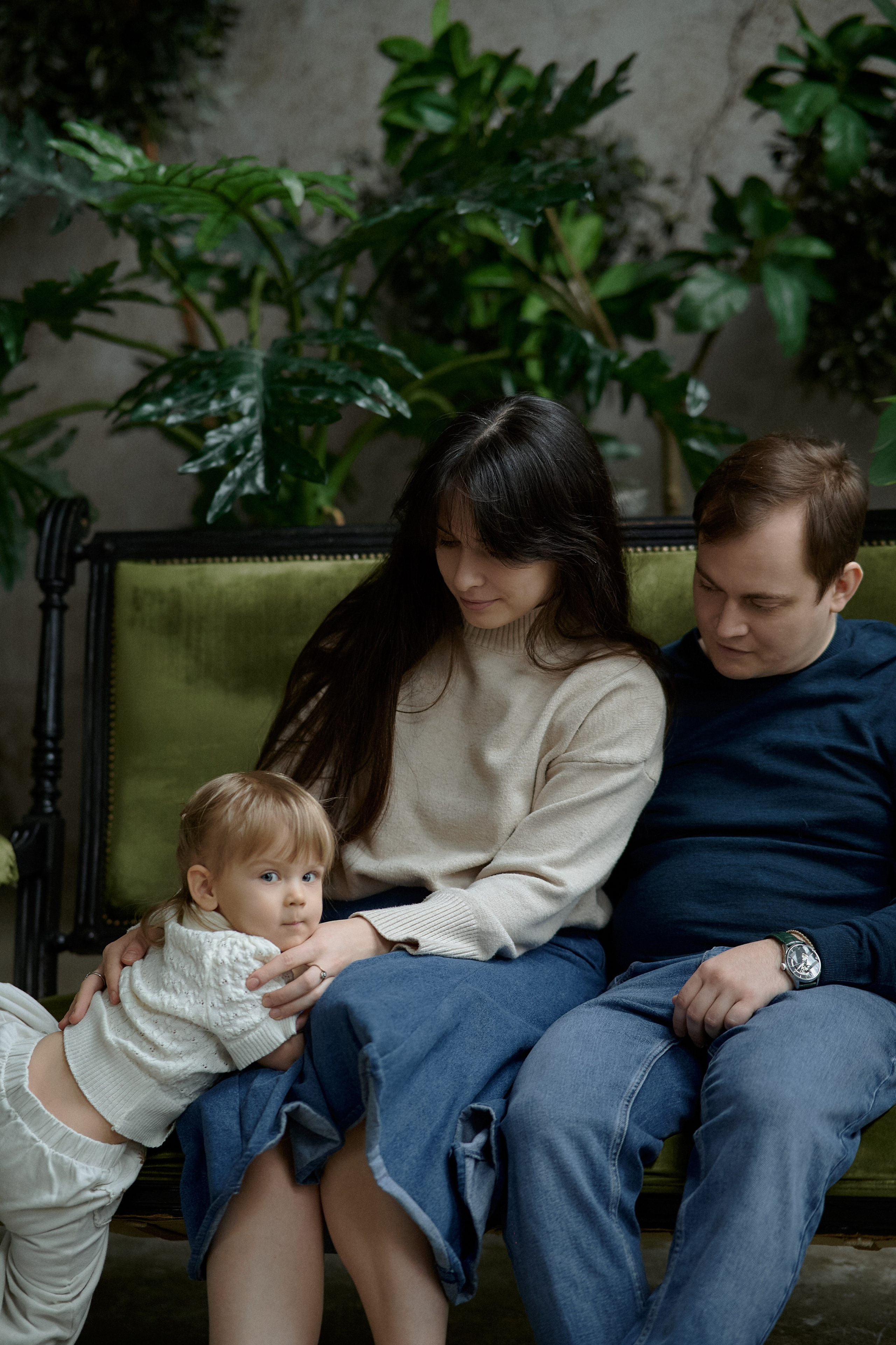 Илья, Ирина и Ева. Семейный и свадебный lifestyle-фотограф в Москве Мария Петрова