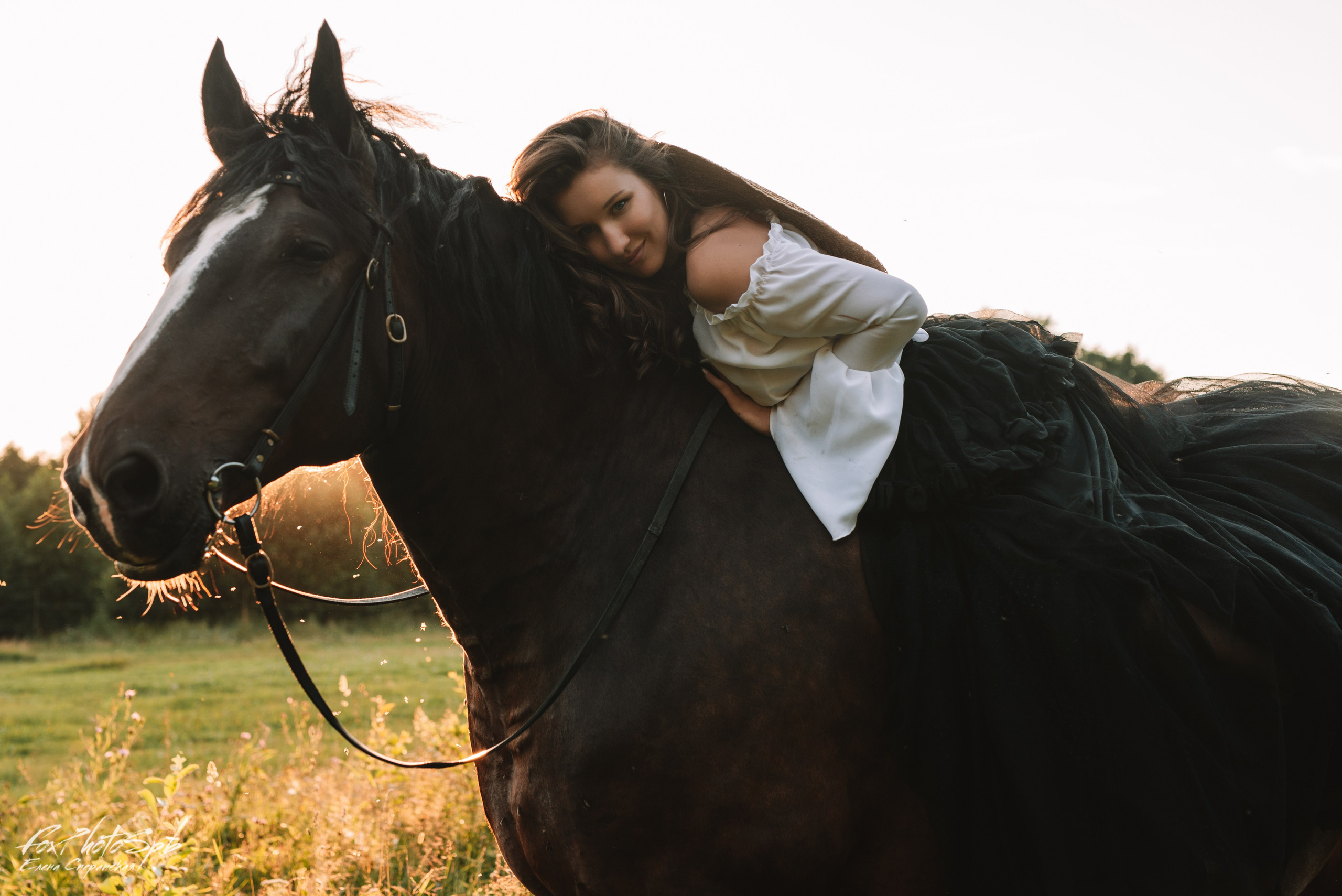 С лошадками. Фотограф в Санкт-Петербурге и Ленинградской области