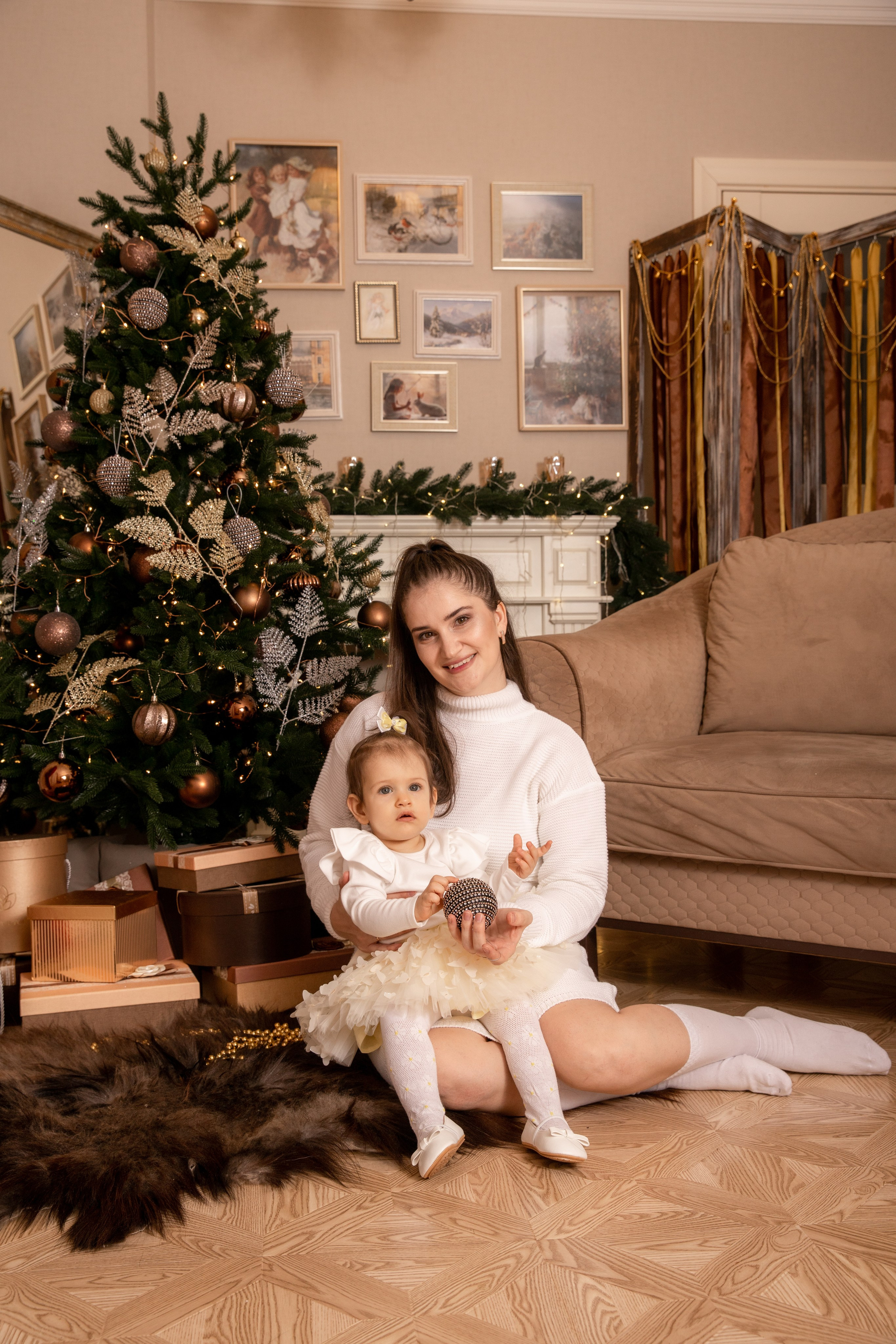 Первые новогодние для Катюши. Фотограф в Железнодорожном и Балашихе