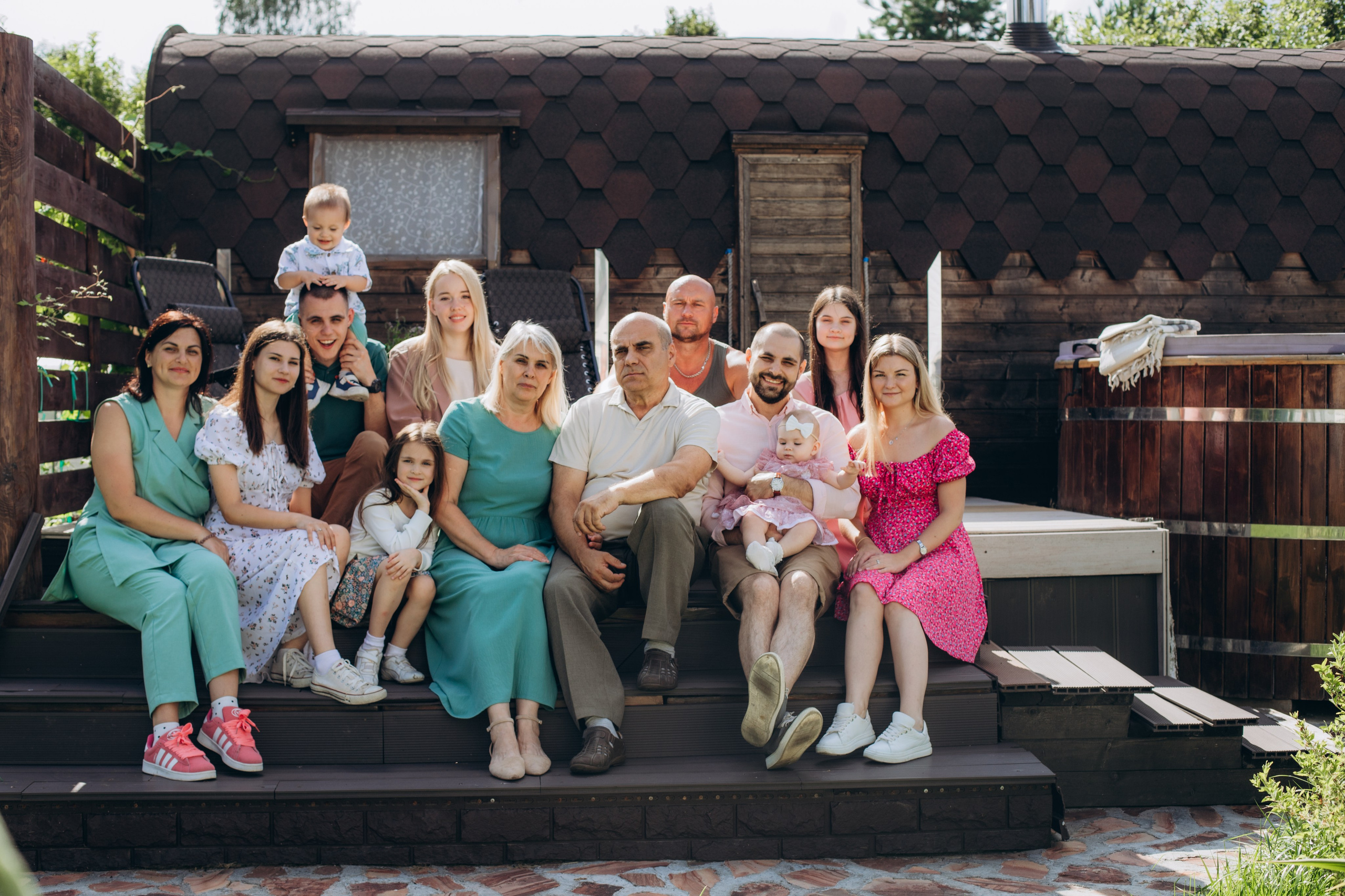 Большая семья. Семейный и домашний фотограф в Москве и МО Королева Валерия