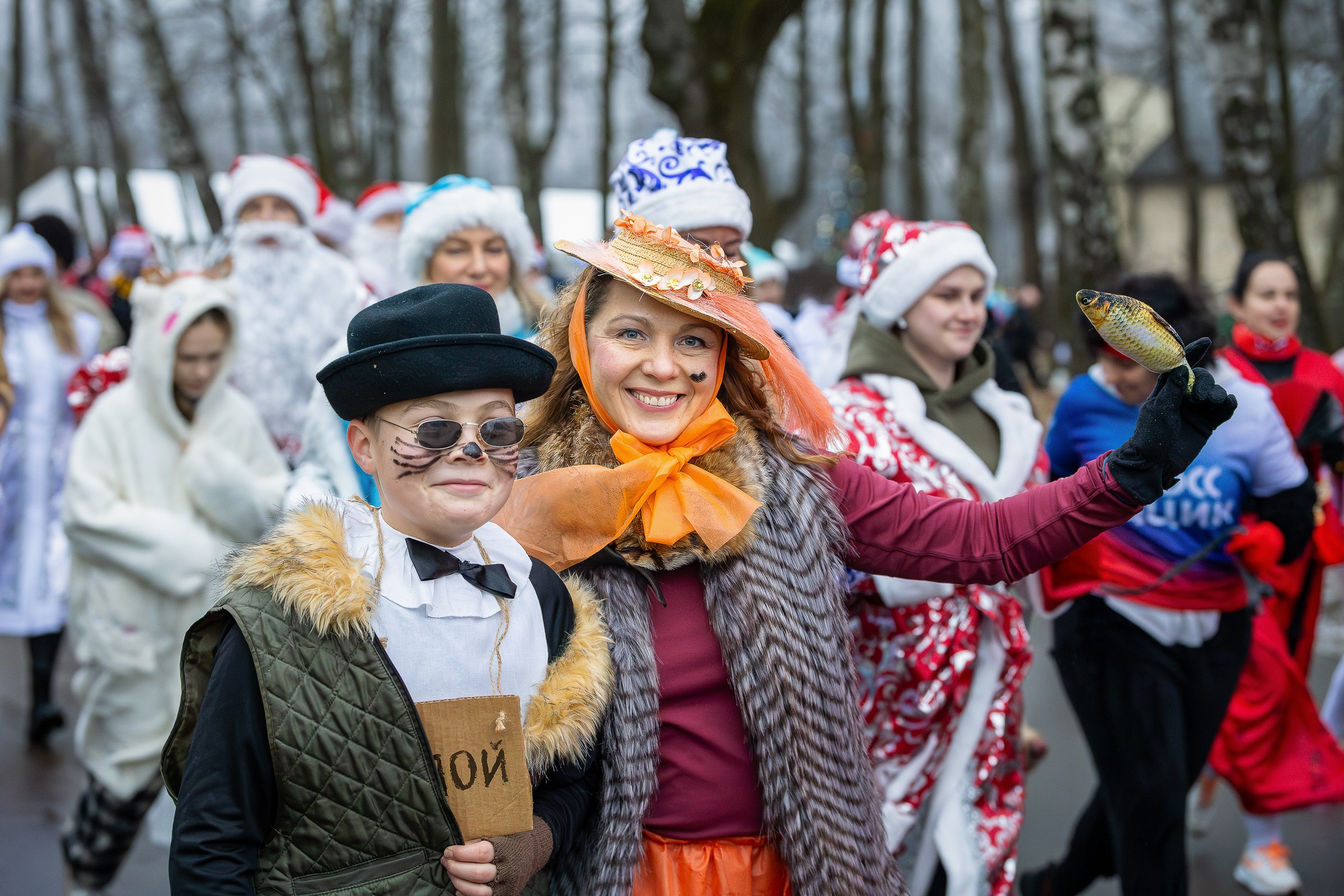 Забег Дедов Морозов!. Свадебная фотосъёмка в Москве, Туле