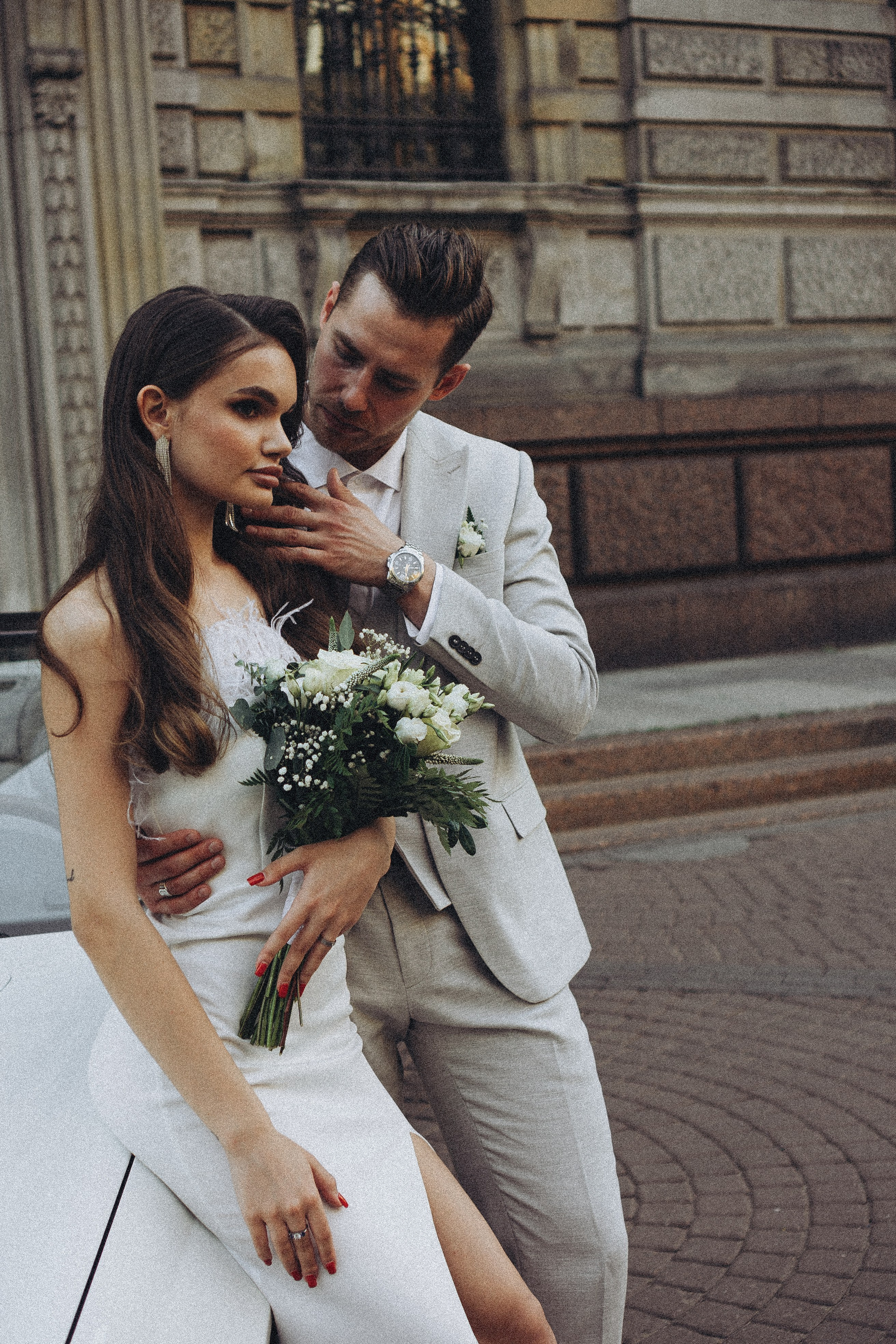 Свадебная сьемка у академии Штиглица. Профессиональный фотограф, Санкт-Петербург — Виктория Богомолова