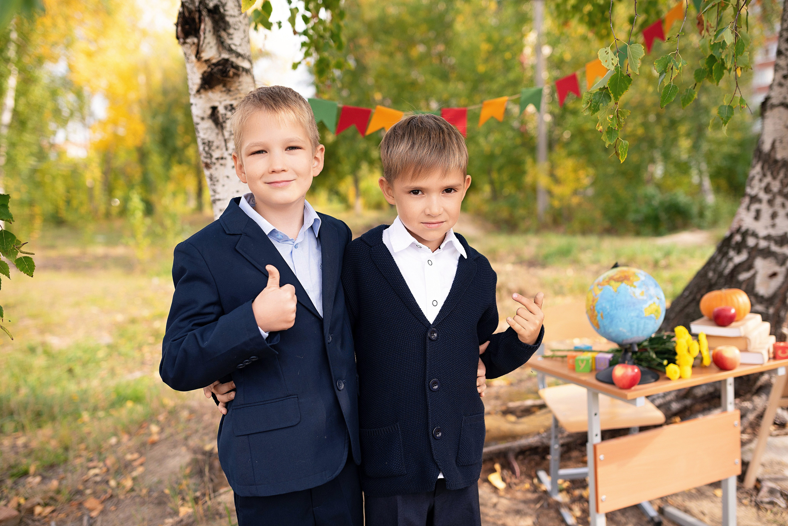 Фотосессия школьников в Сургуте