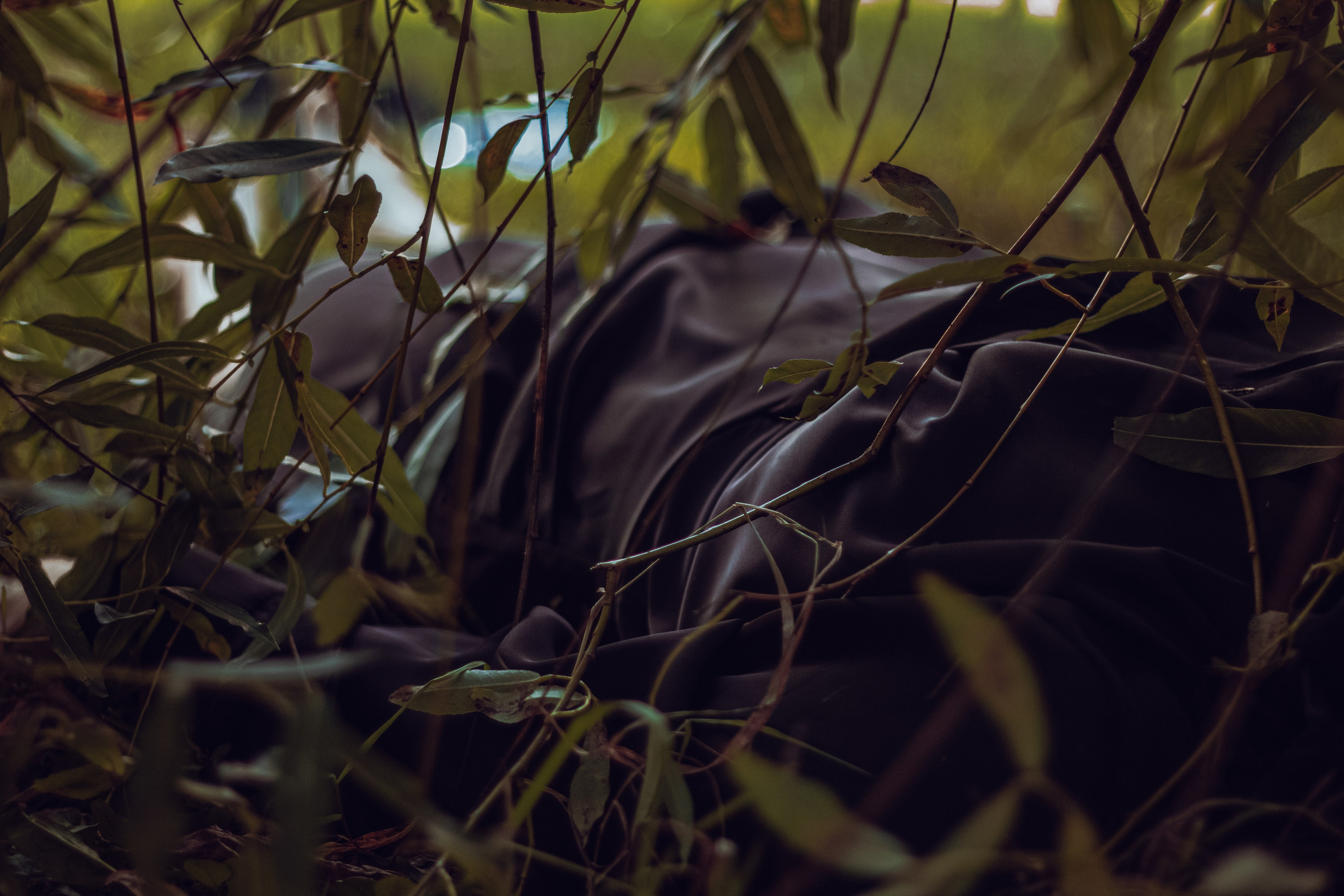 По мотивам убийства. В парке. Фотограф Москва, портрет, стрит, репортаж. Художественная фотосессия