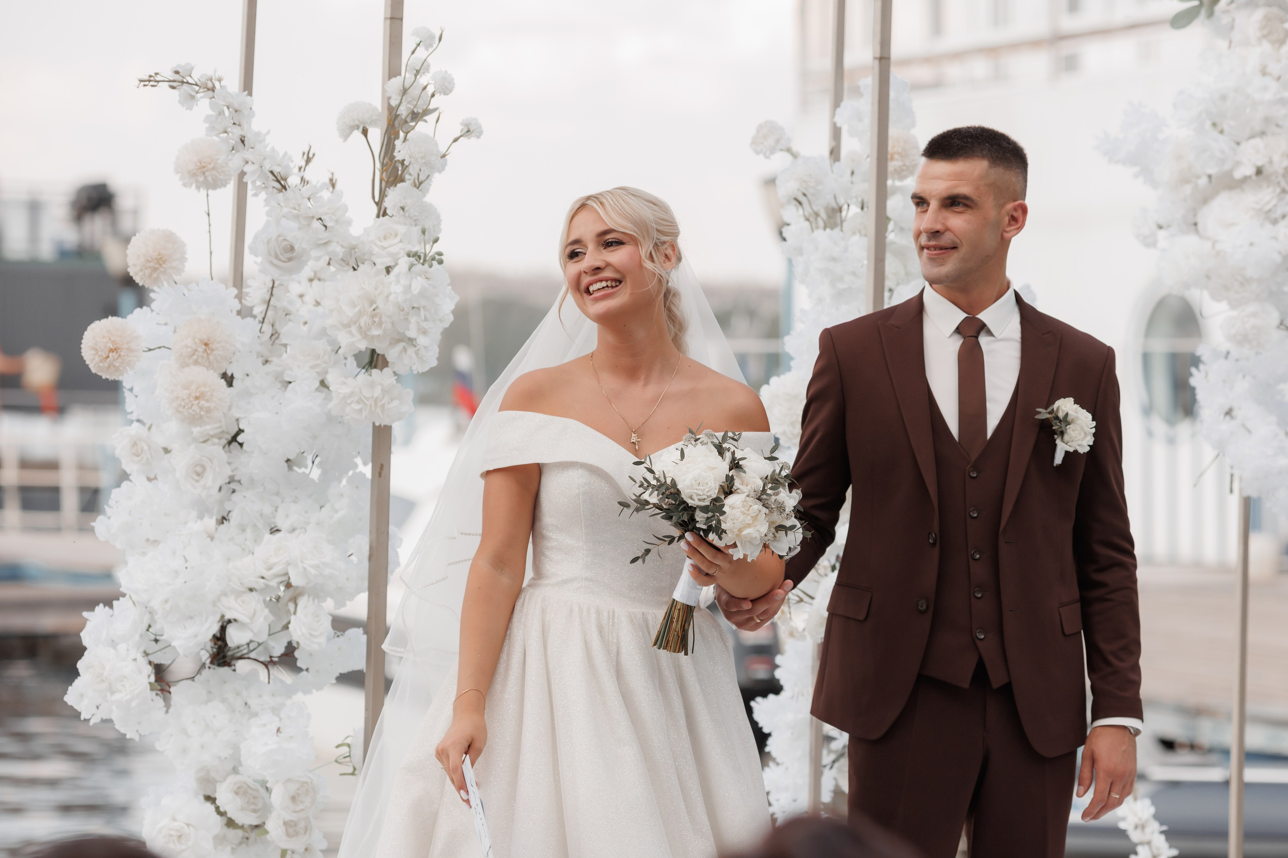 Ольга и Вадим, яхт-клуб «Портофино». Свадебный и репортажный фотограф (Москва, Королев и другие)