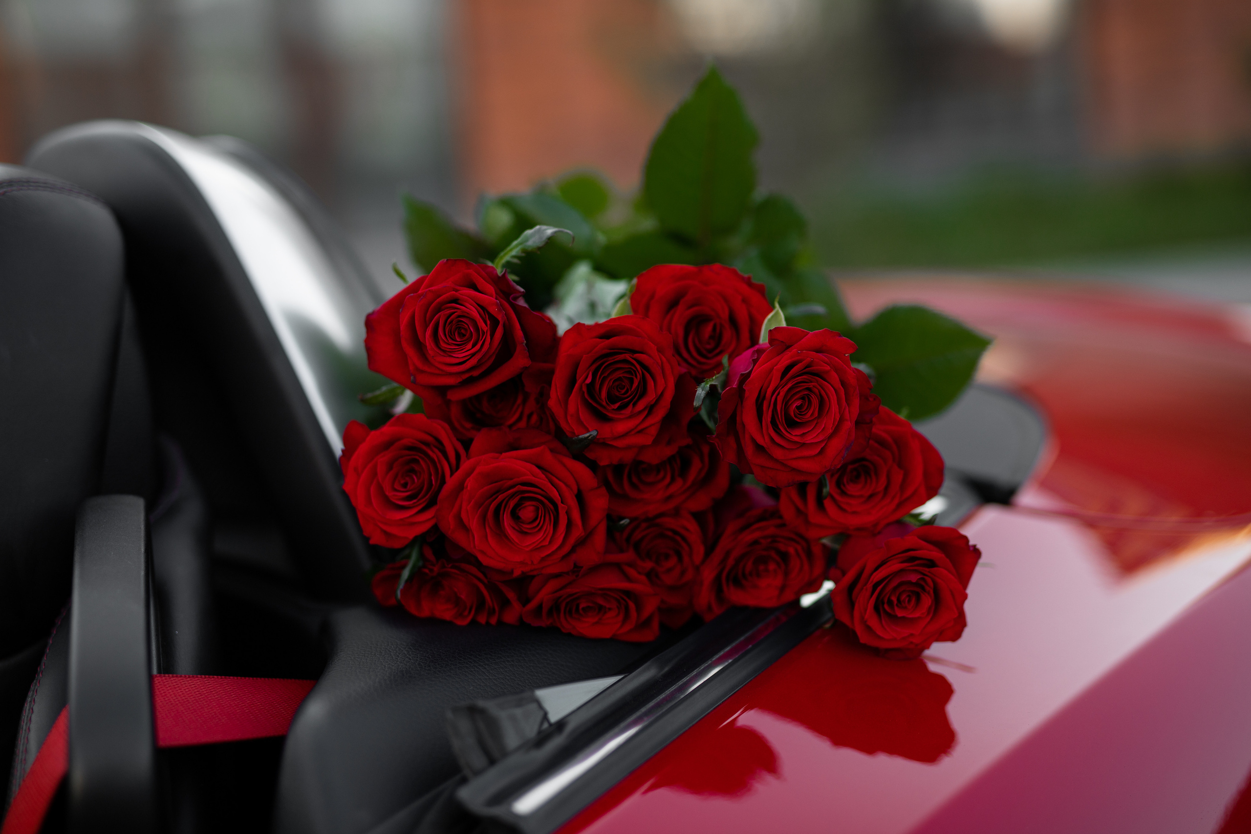 Съёмка в кабриолете Нина. Таня Давтян фотограф в Новосибирске