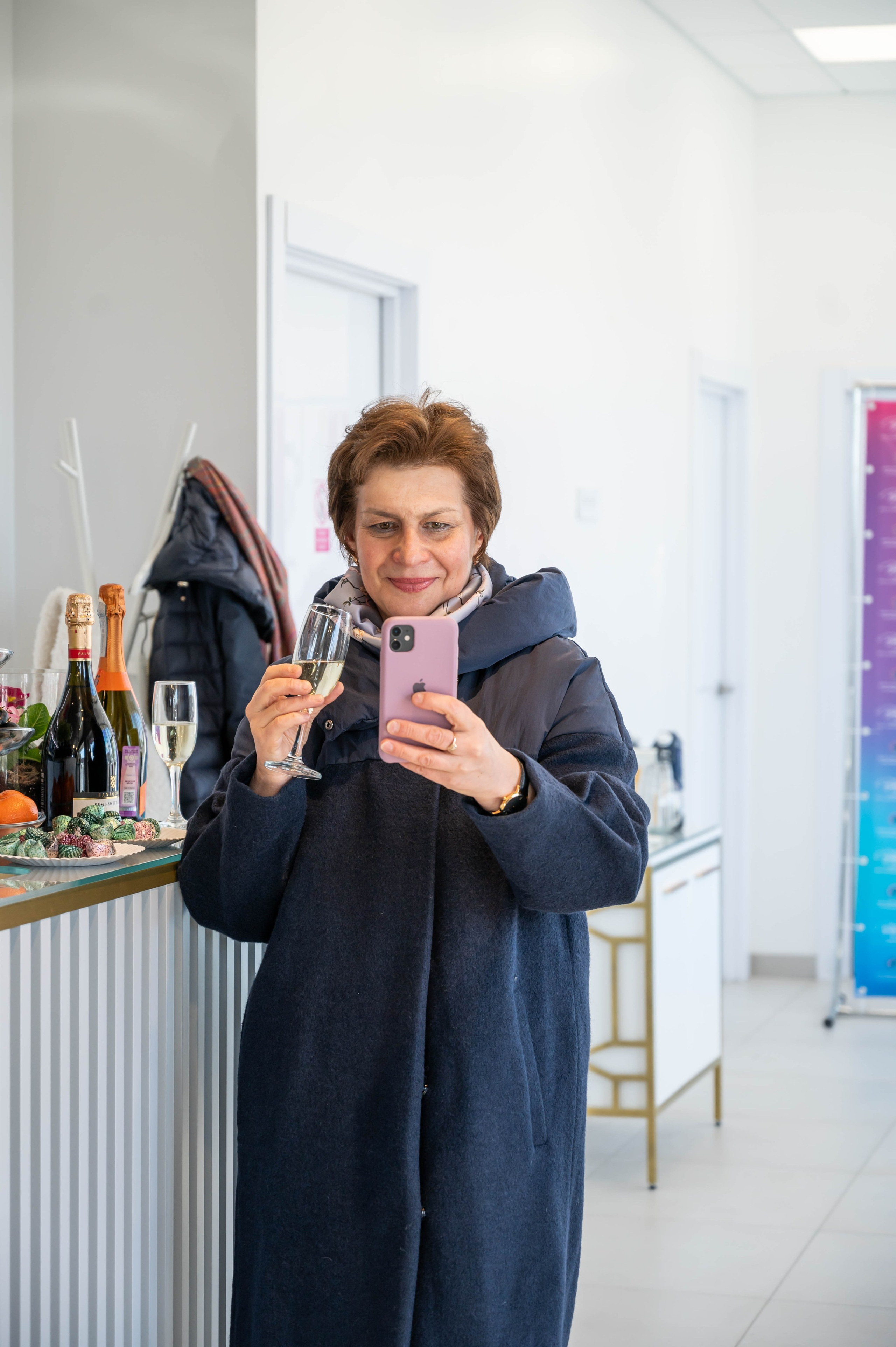 Съёмка открытия оптики