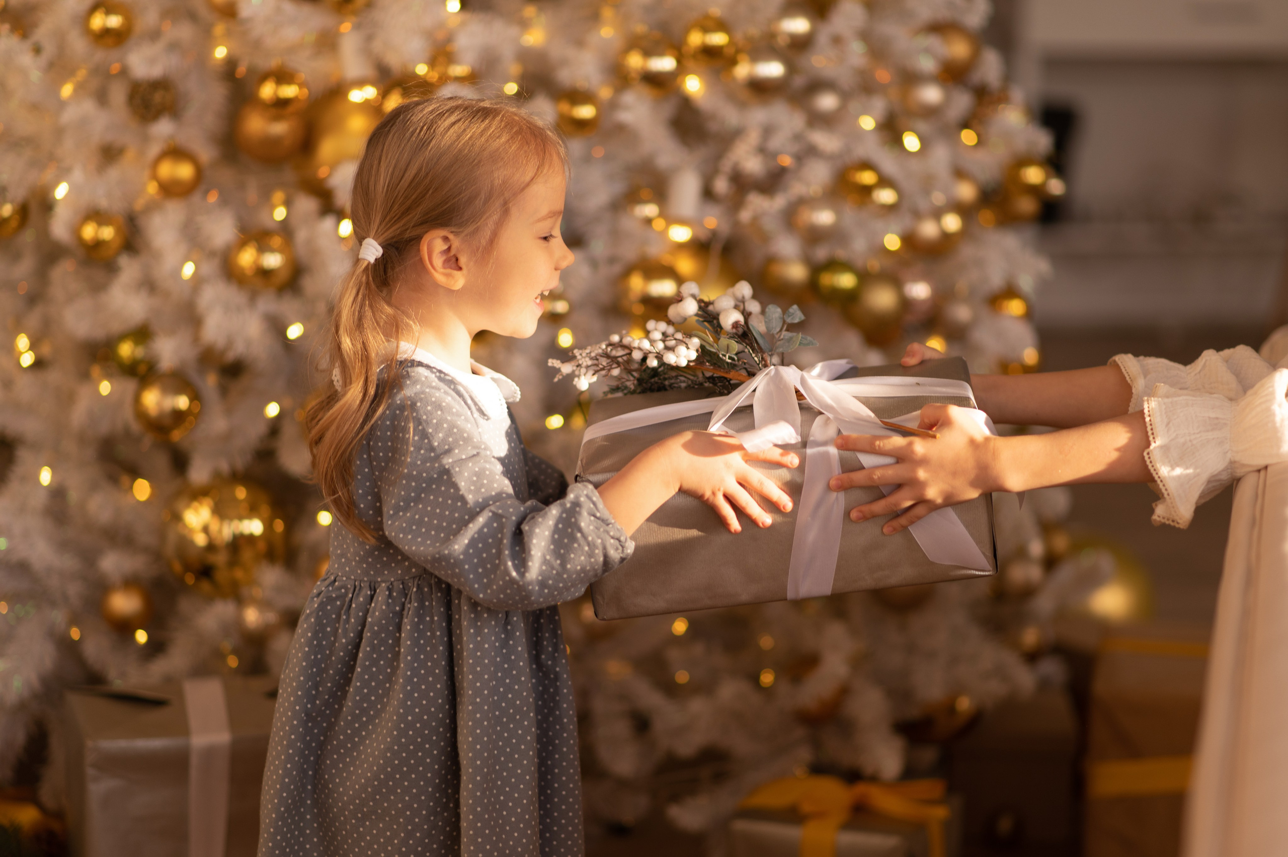 Новогодние съёмки в студии. Семейный и детский фотограф в Москве Анна Оськина
