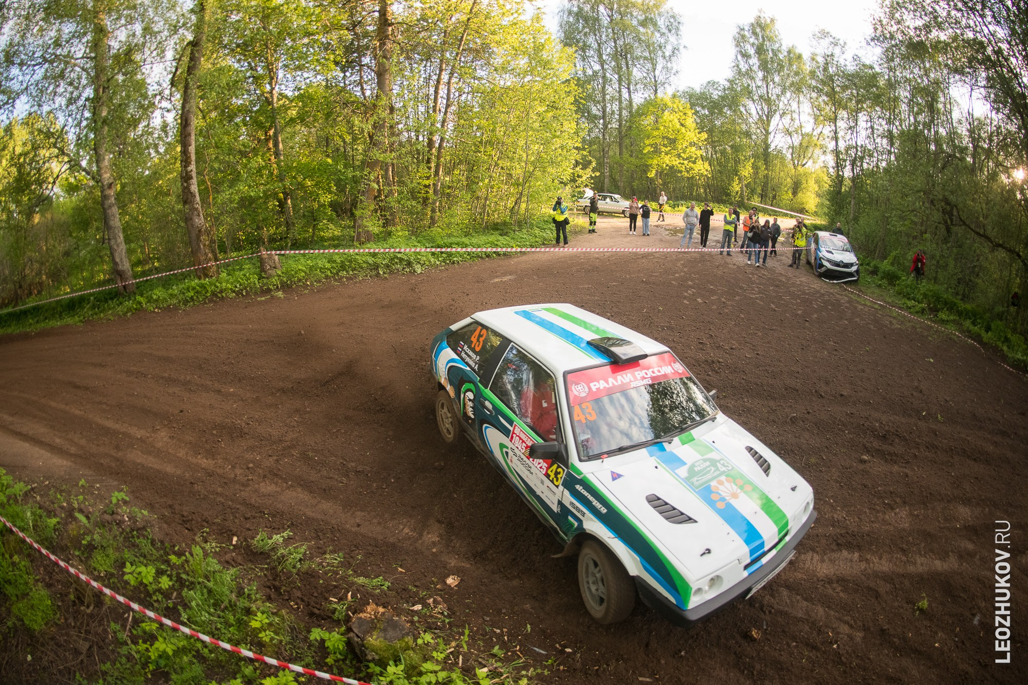 Rally Pushkinskie gory 2025. Sports photographer Leonid Zhukov