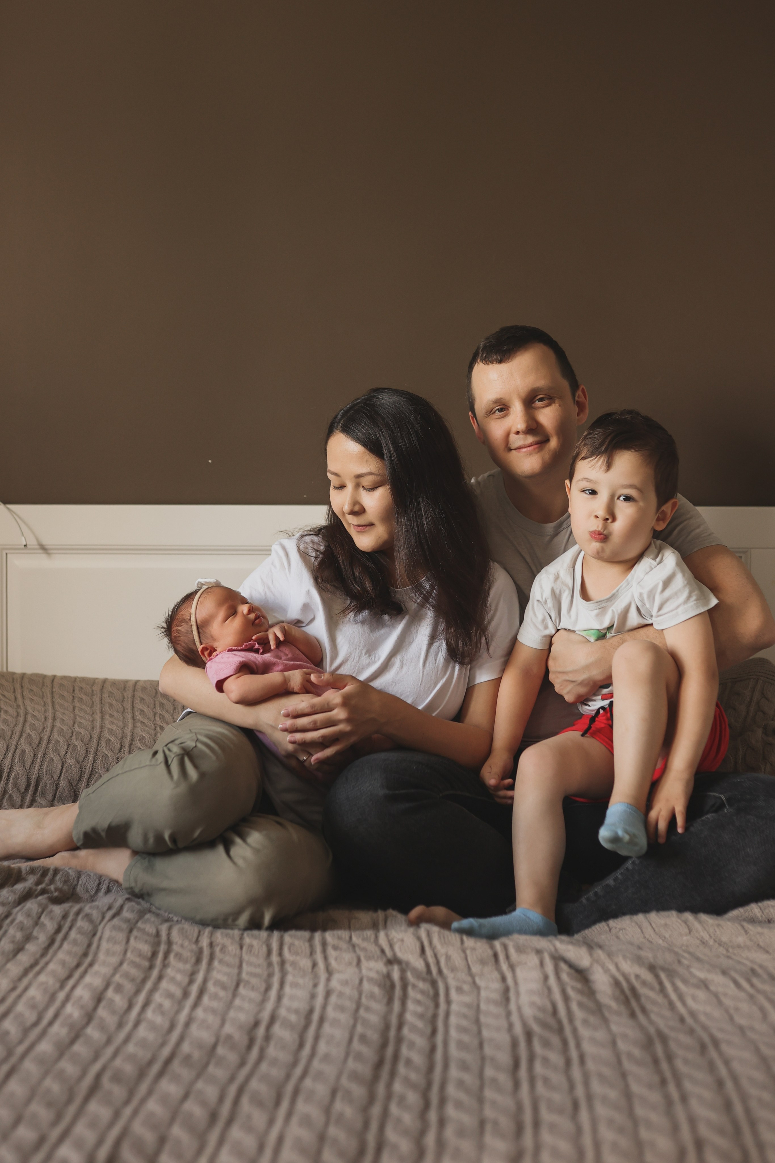 Малышка Вера. Детский и семейный фотограф, съемка новорожденных Москва