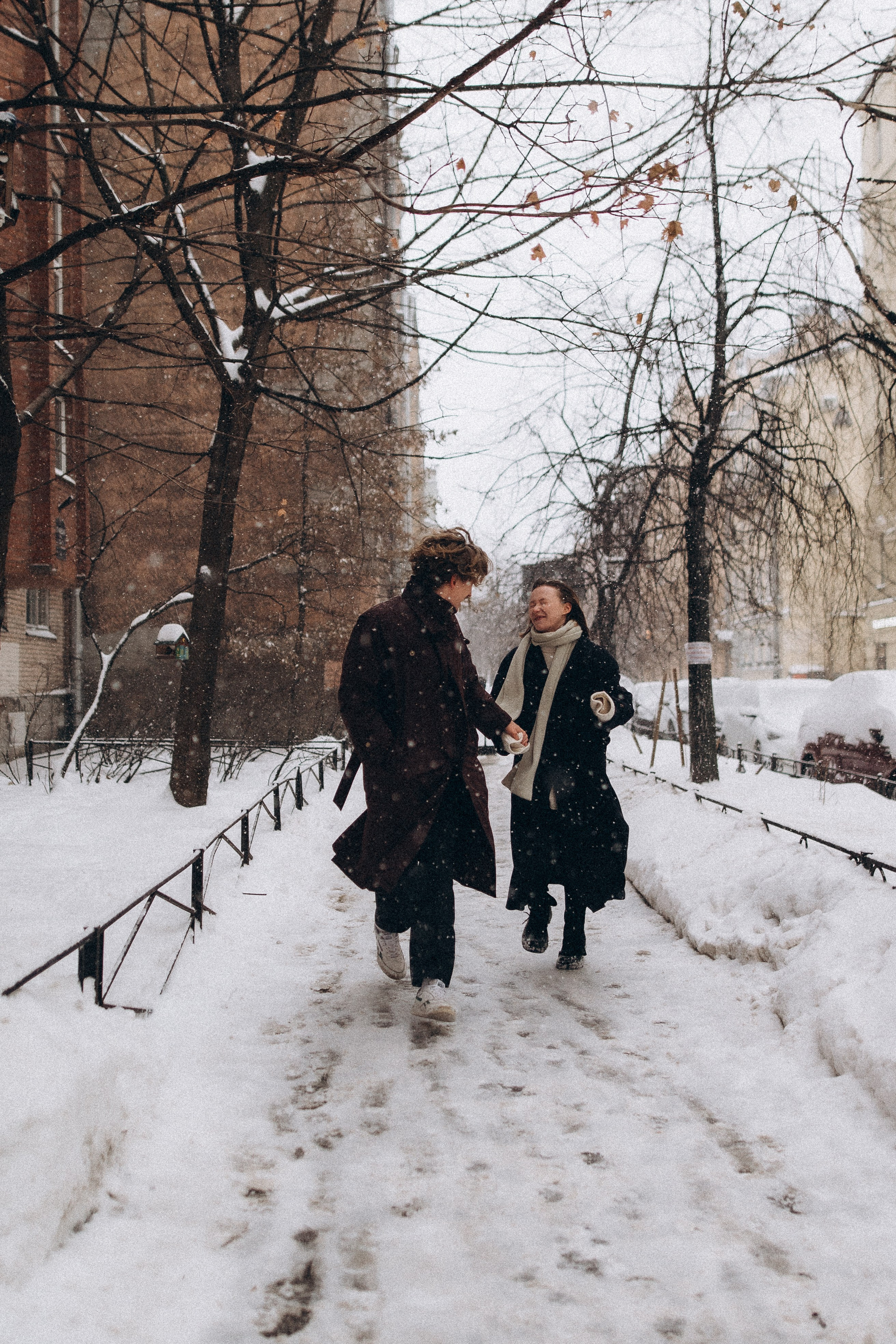 Снежная лав стори. Фотограф ПИТЕР СПБ Надежда Баранова