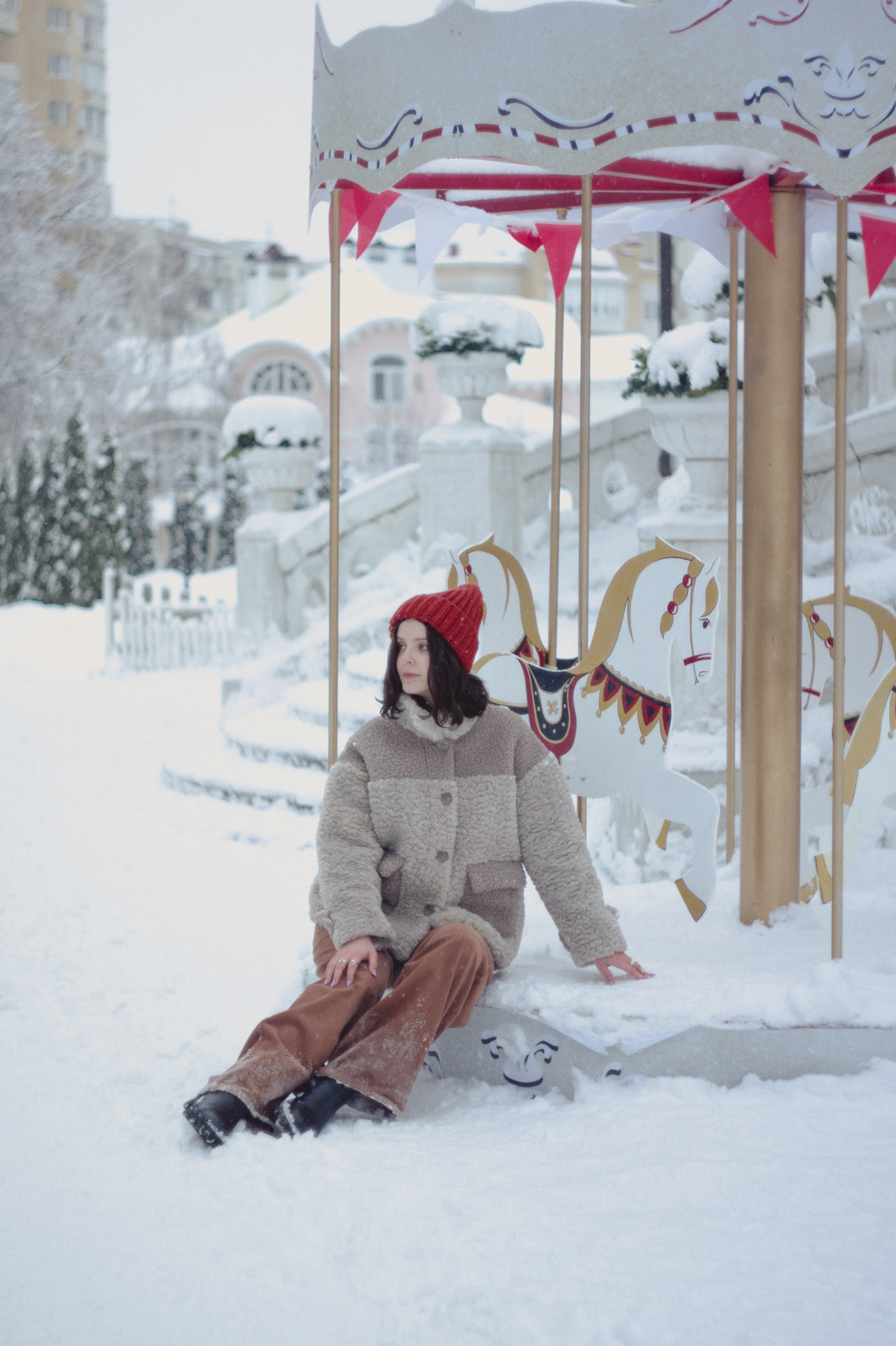 Альбина. Зимняя сказка. Фотограф Людмила Белова