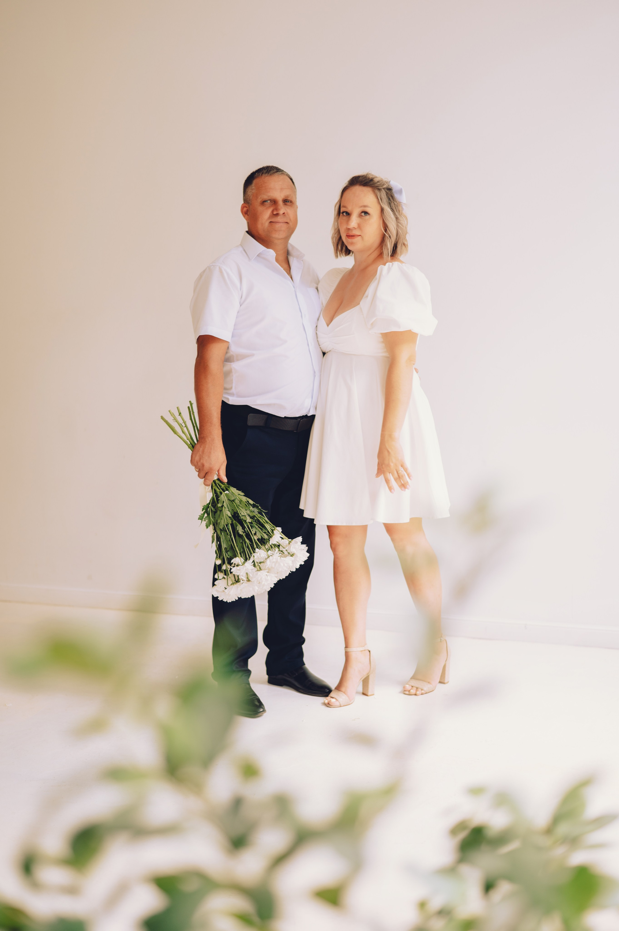 Свадебная фотосессия в студии. Фотограф в Кирове Инна Софронова