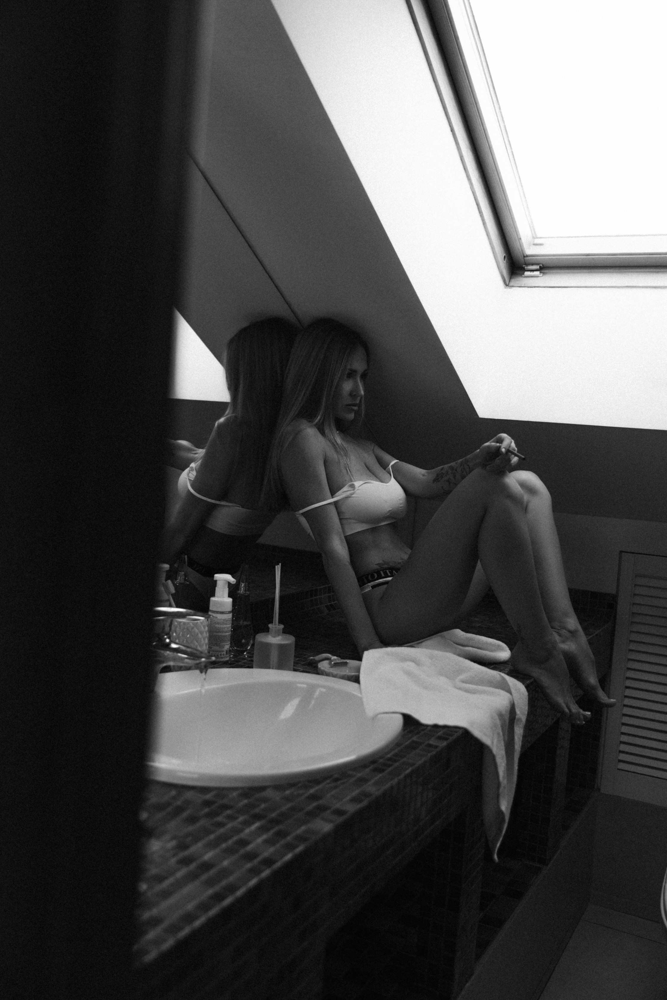 Студии & отели. Модель Москва каталожная и творческая съемка Anna Antlers