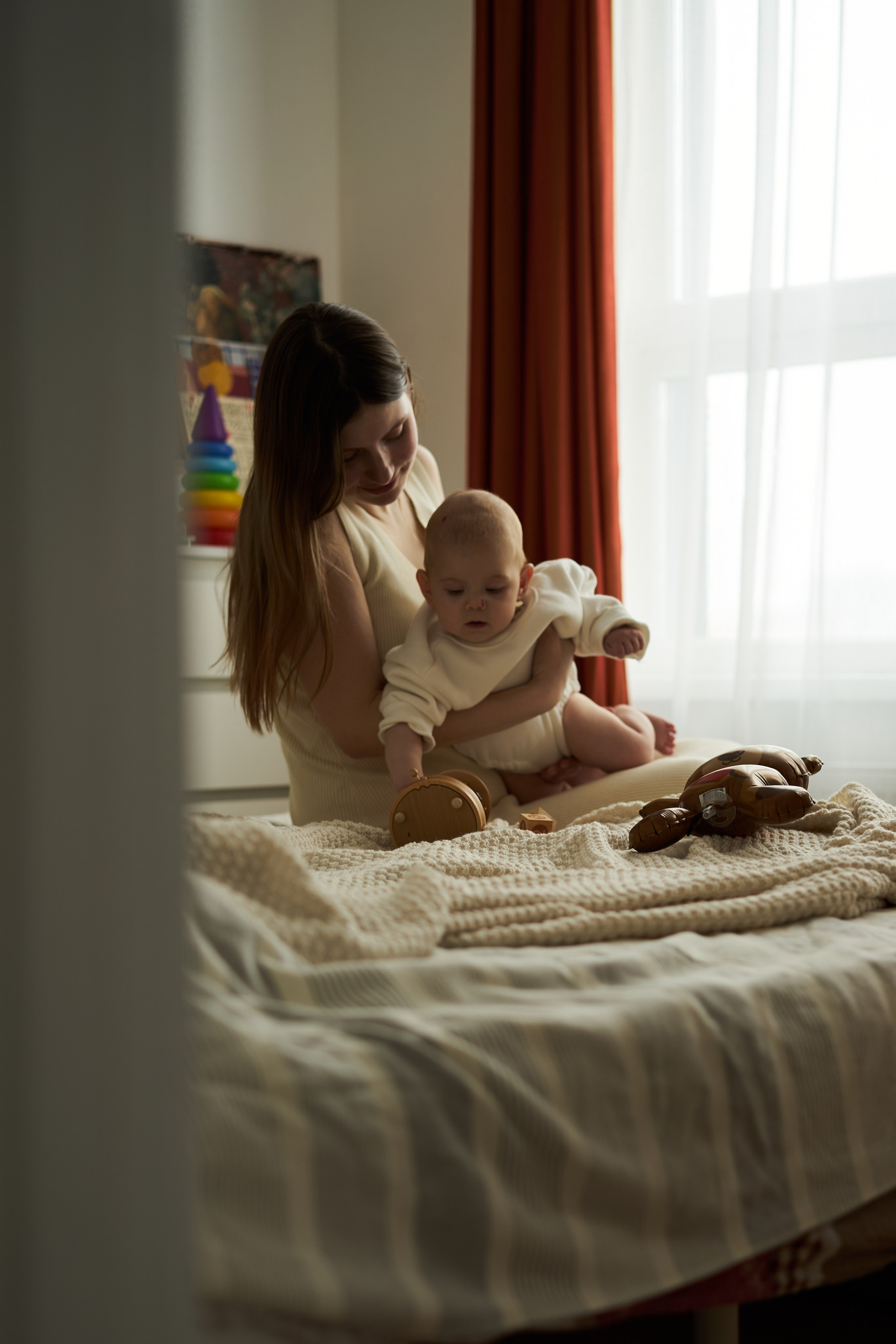 Семейная фотосессия дома. Фотограф Екатеринбург Кокшарова Александра