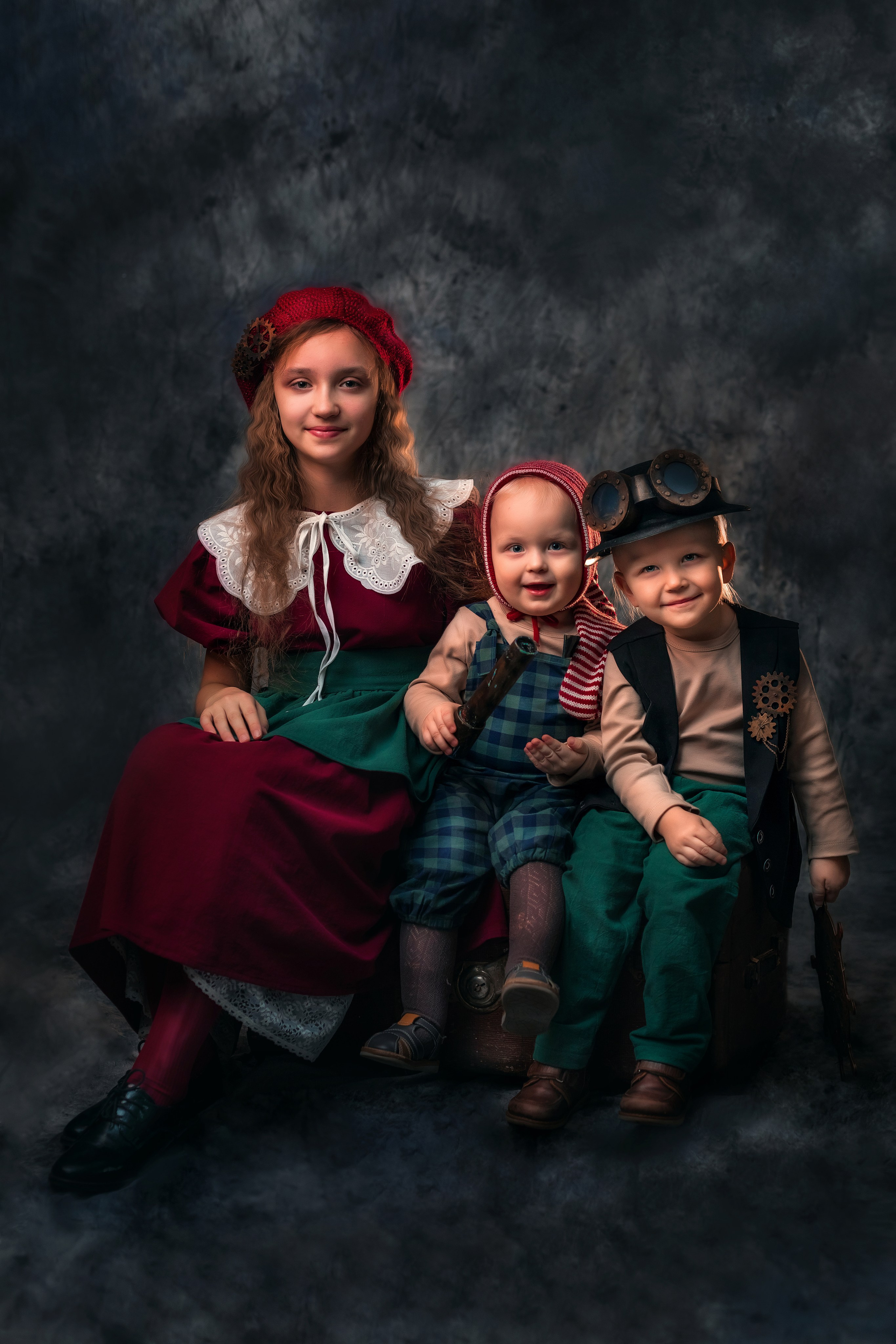 В стиле стимпанк. Тематическая фотосессия. Семейный и детский фотограф в Екатеринбурге Оксана Пипкина