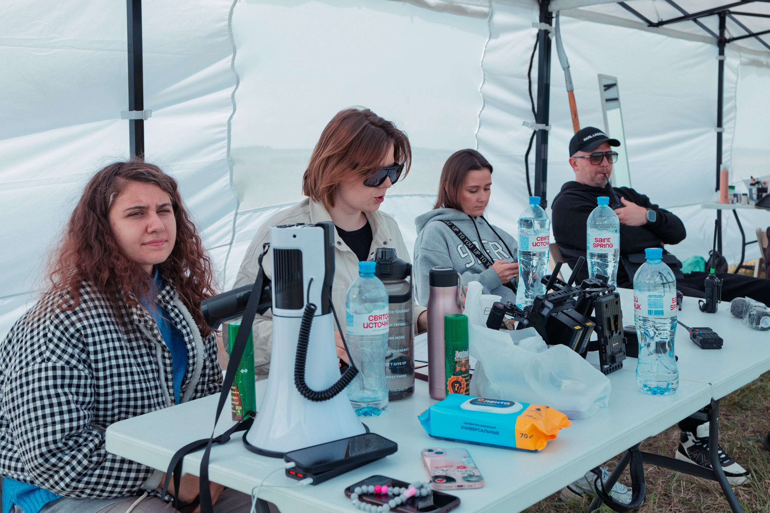 Бэкстейдж-съемка рекламы охранной компании «Тамерлан». Фотограф Белов Тимофей | Красноярск