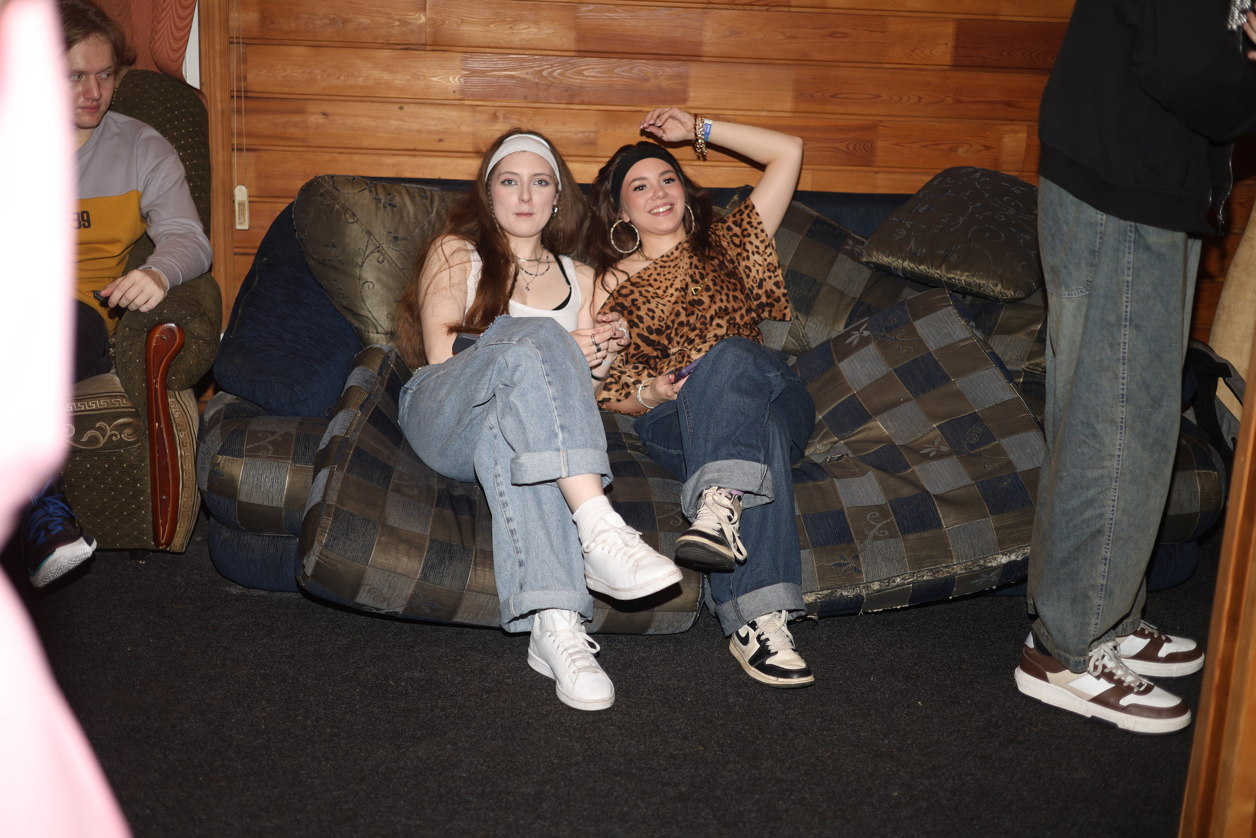 Student american-style party. Mintonov's Film Studio