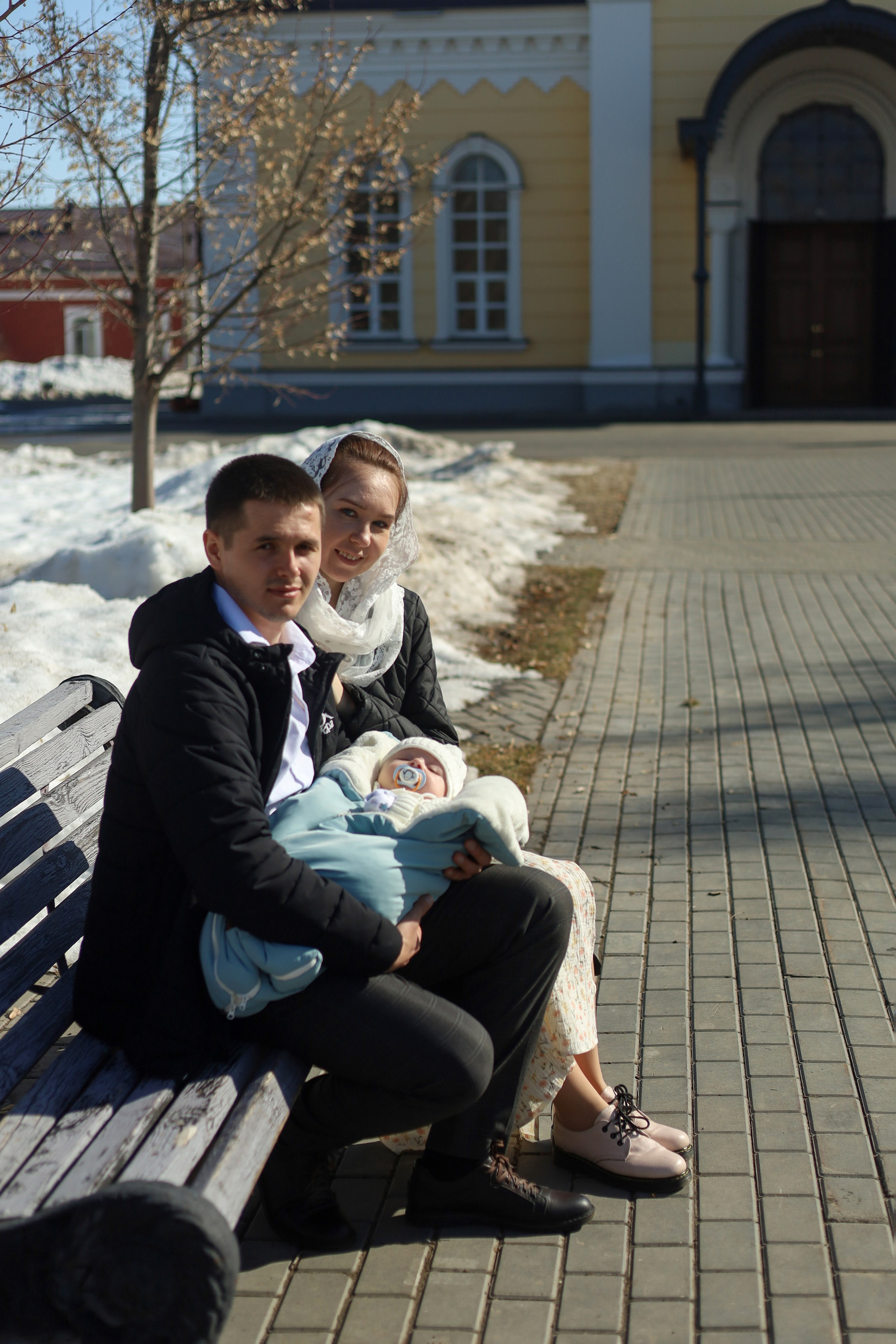 Таинство крещения. Фотограф новорожденных Саратов