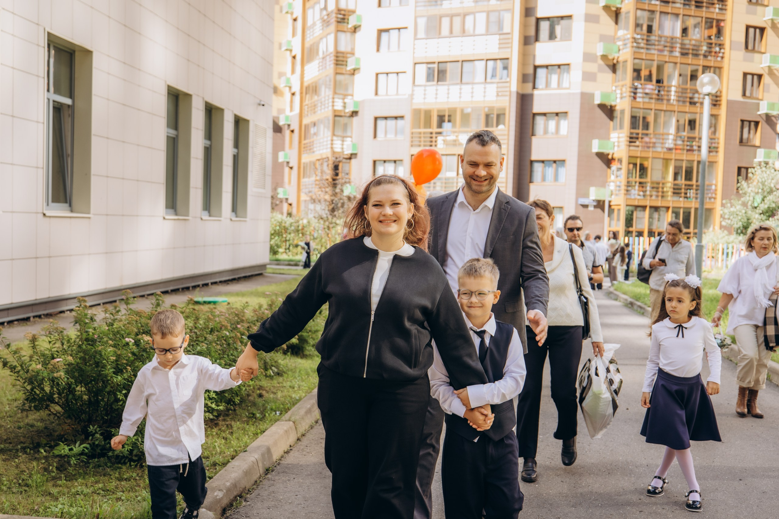 Утро первоклашки. Семейные фотограф в Одинцово и Москве. Диана Сусоева