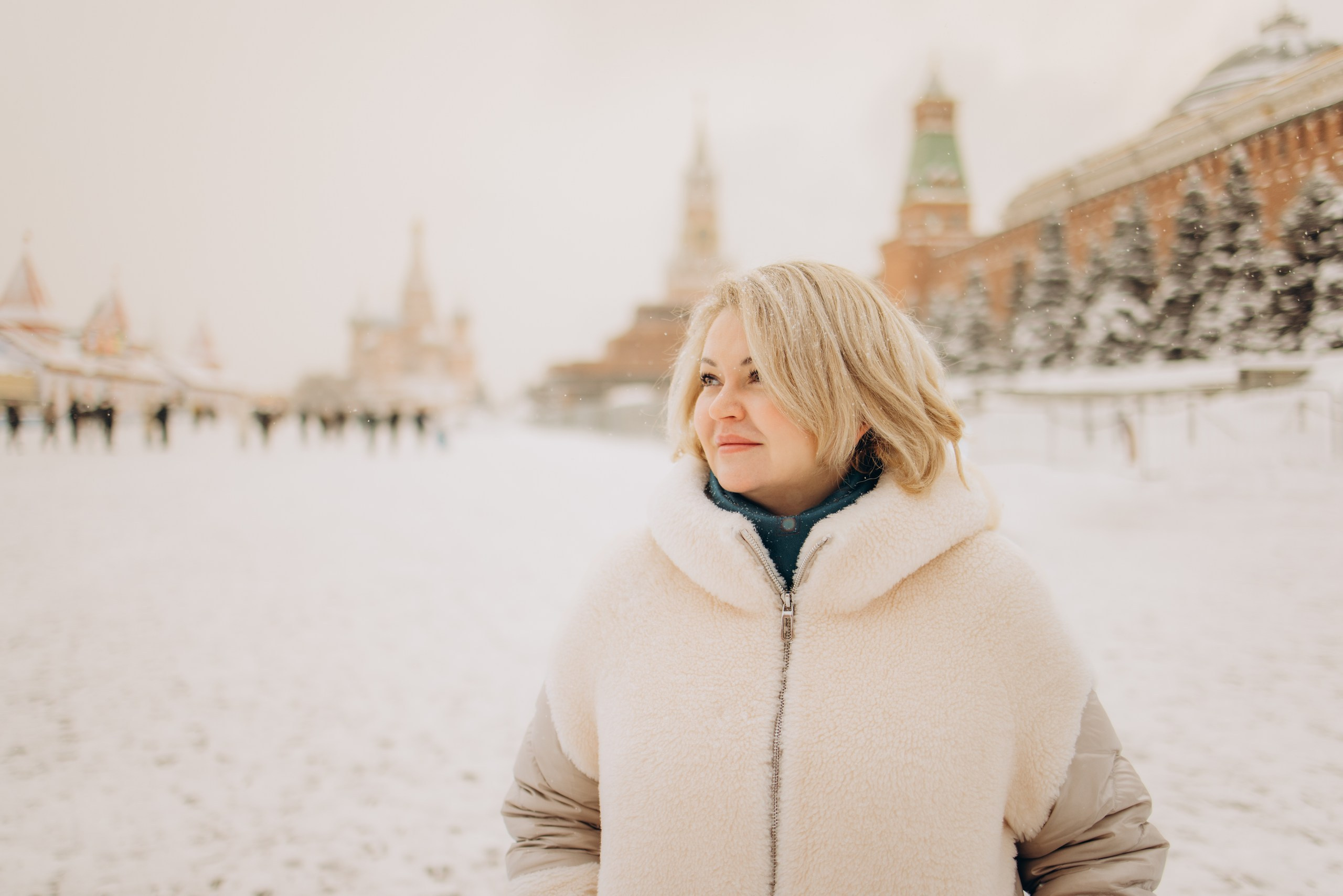 Прогулка по Новогодней Красной Площади. Семейные фотограф в Одинцово и Москве. Диана Сусоева
